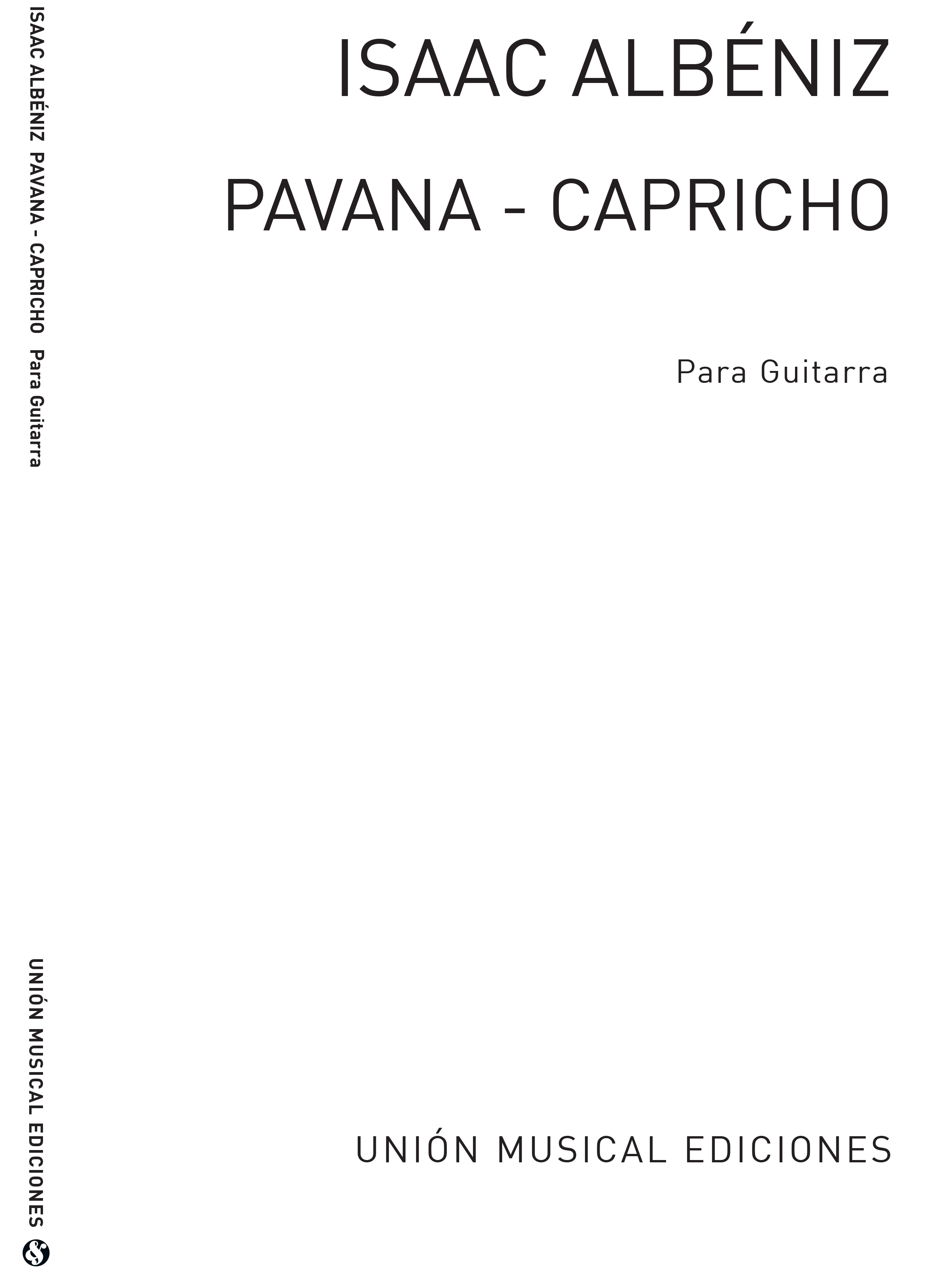 Albeniz: Pavana Capricho(Martinez) for guitar