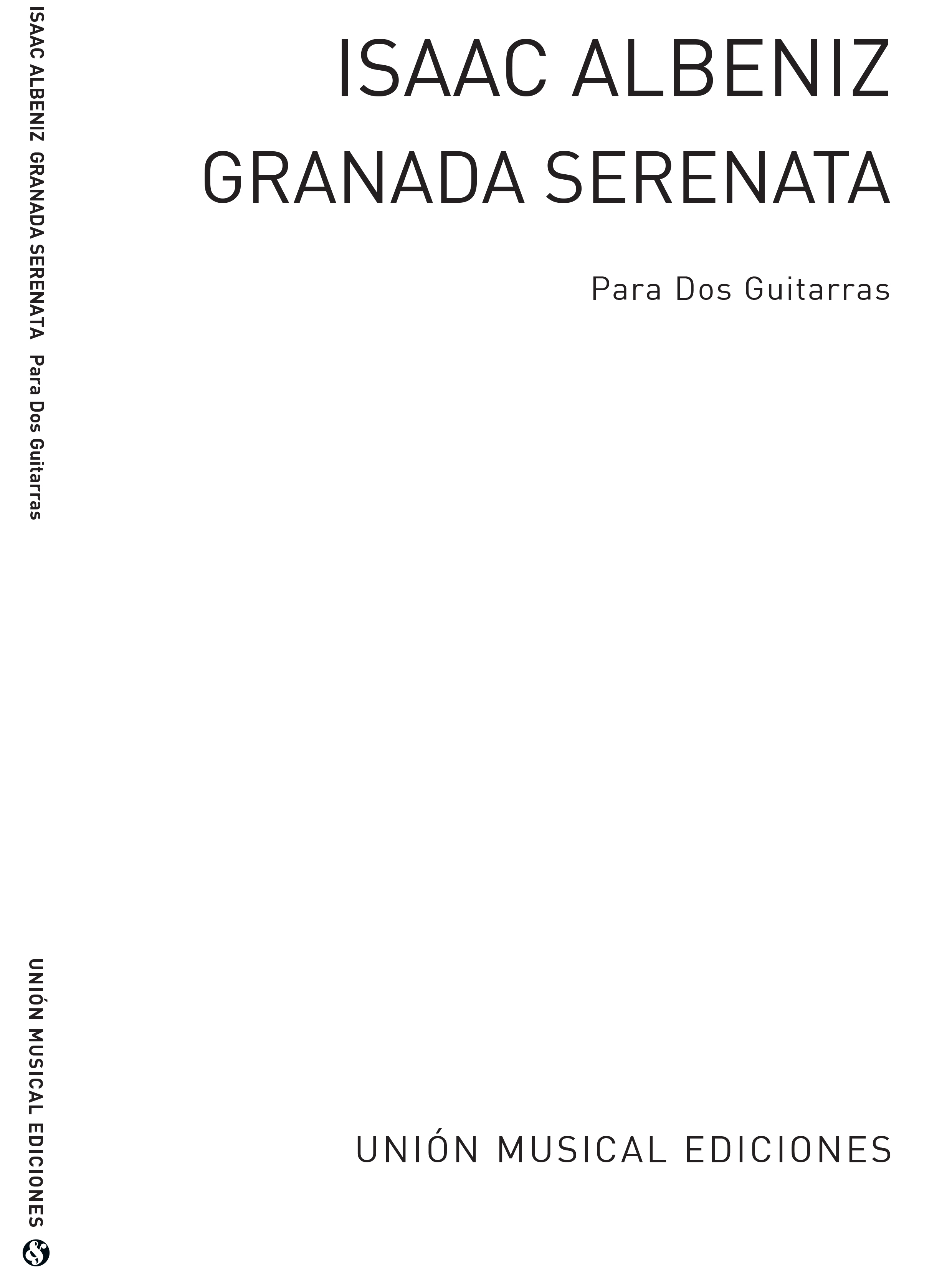 Albeniz: Granada Serenata (Tarrago) for 2 Guitars