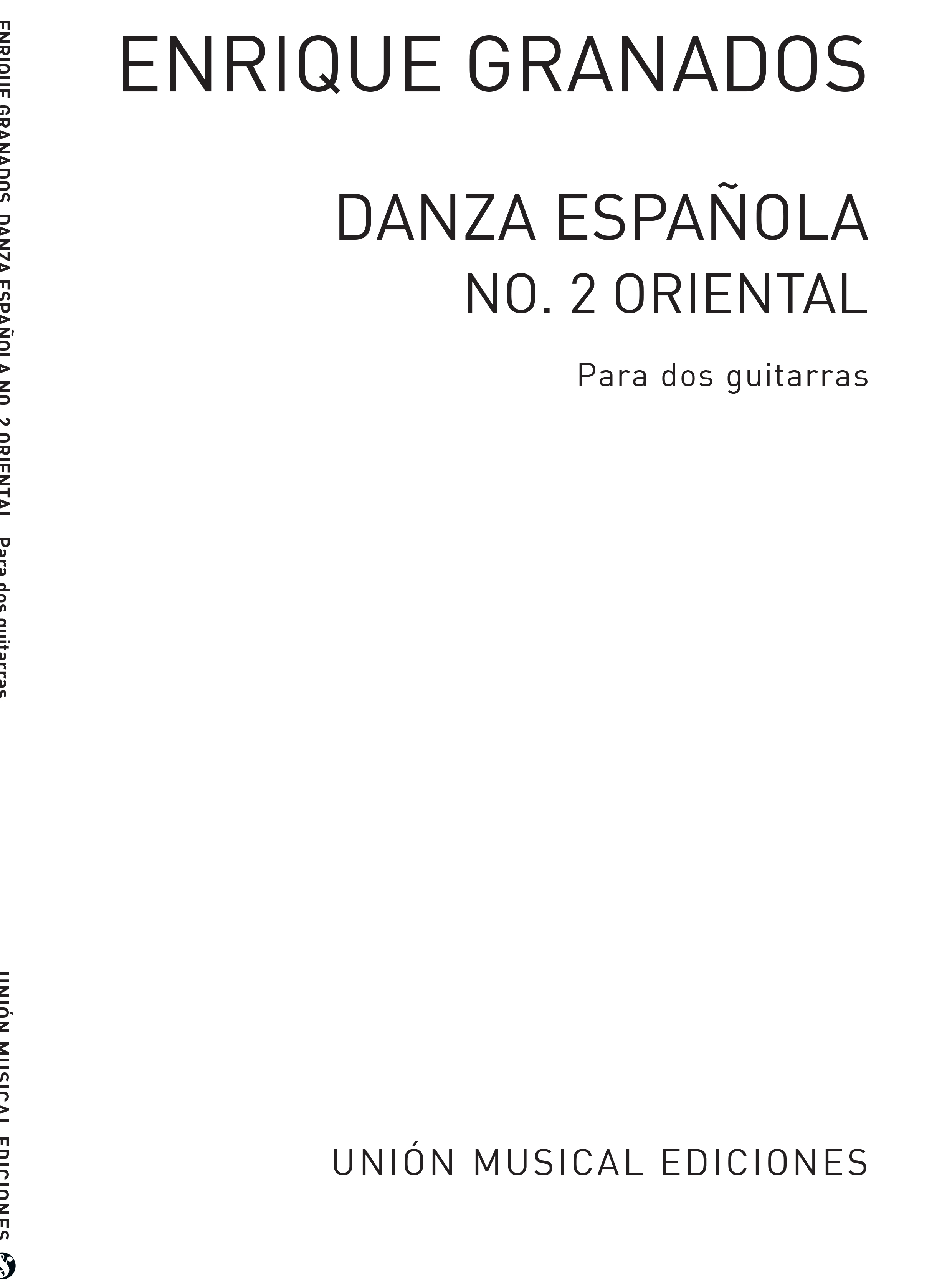 Granados: Danza Espanola No.2 Oriental (Cuervas-pujol) 2 Guitars