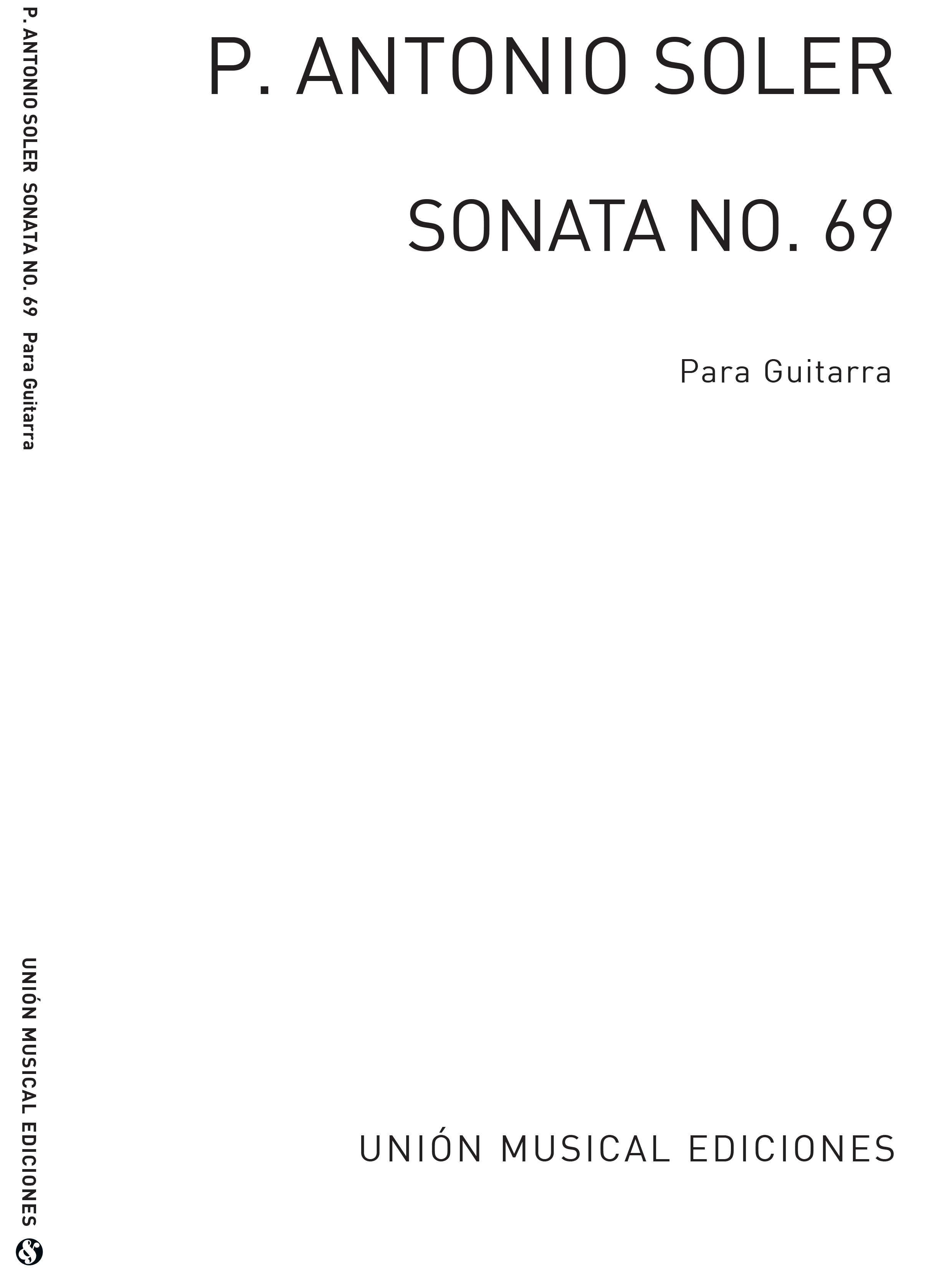 Soler: Sonata No.69 (Azpiazu) for Guitar