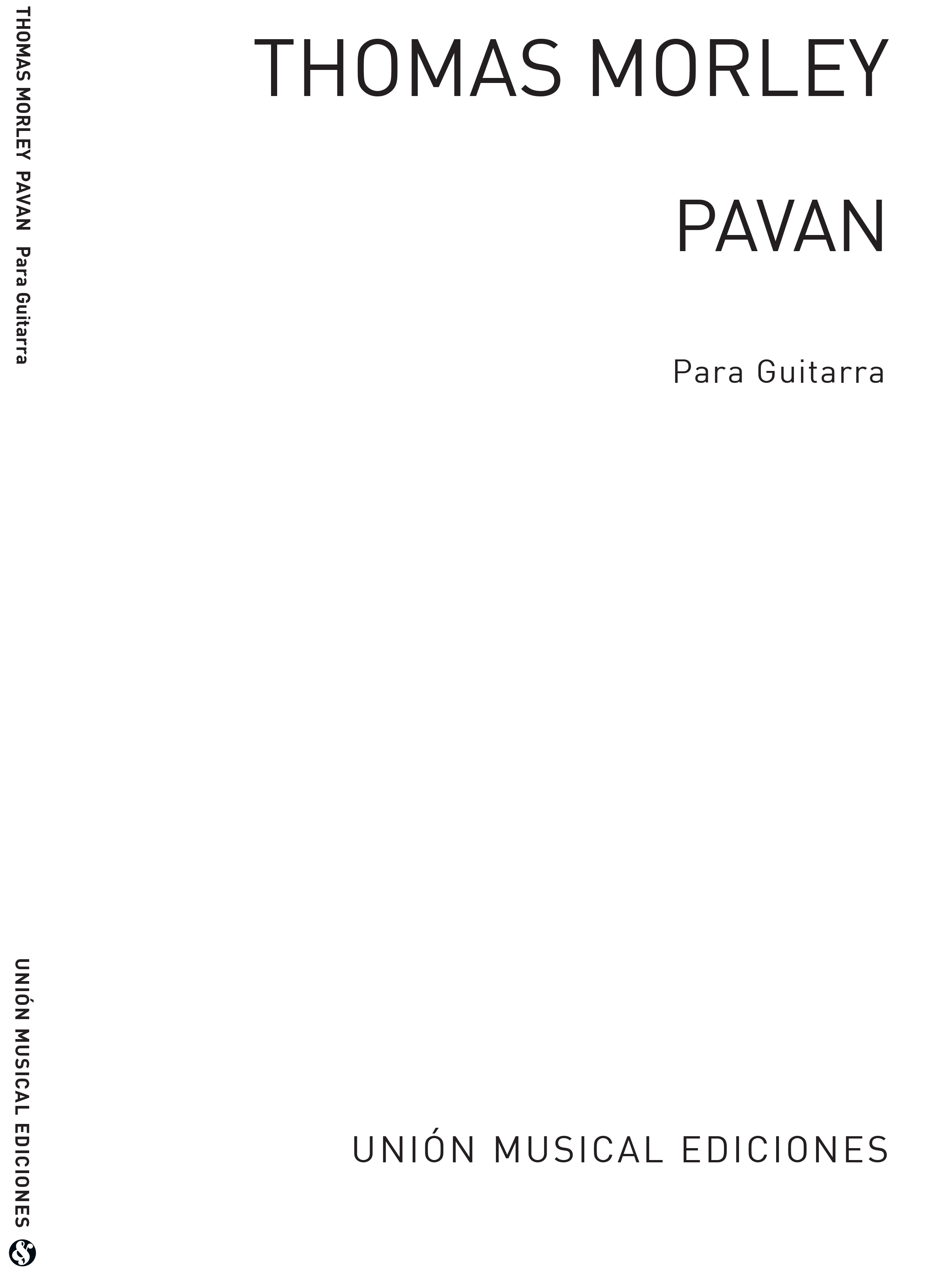 Morley: Pavan (Azpiazu) for Guitar