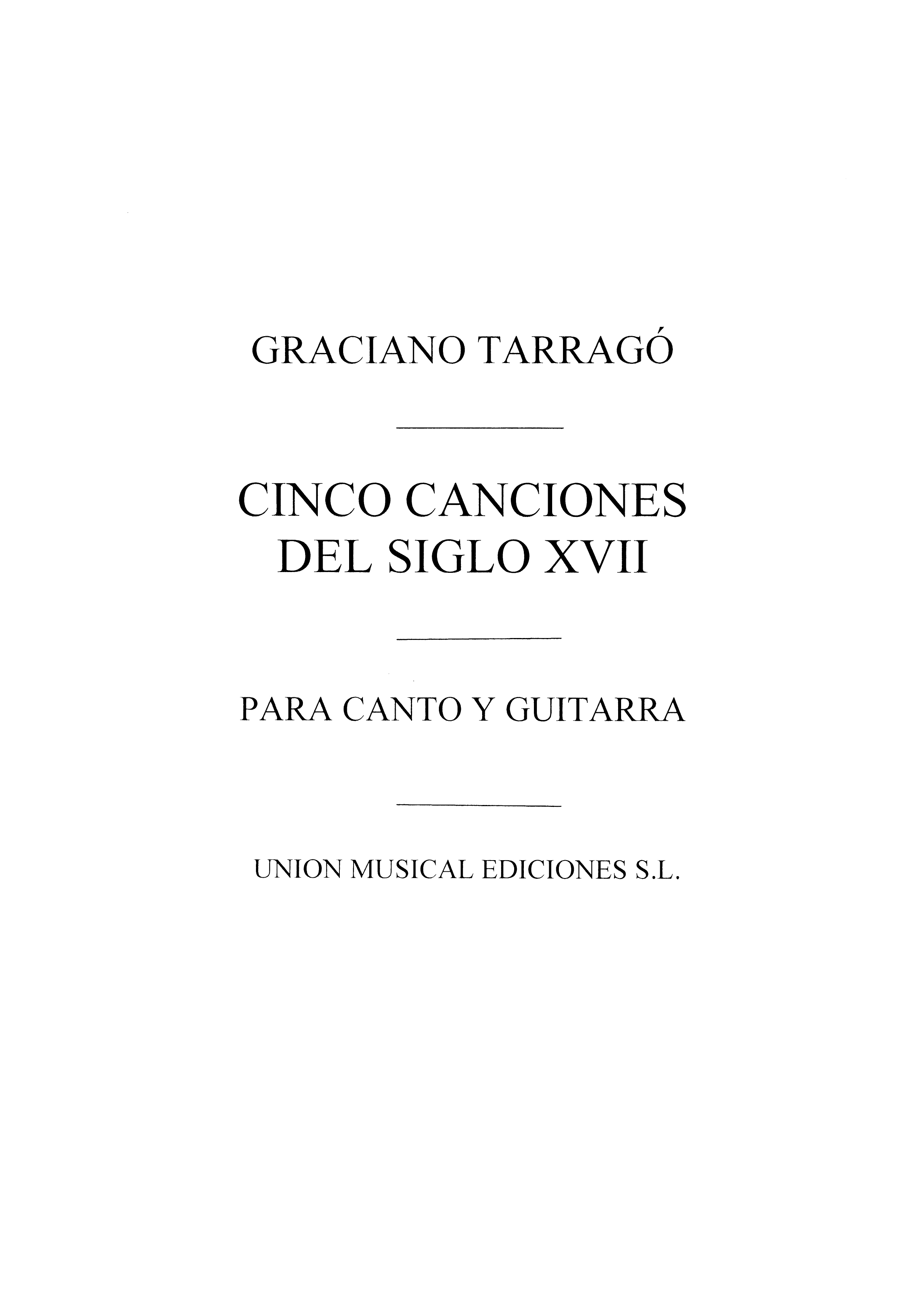 Anonimo: En Esta Larga Ausencia/Oh Que Bien Baila (Tarrago) for Vce/Gtr