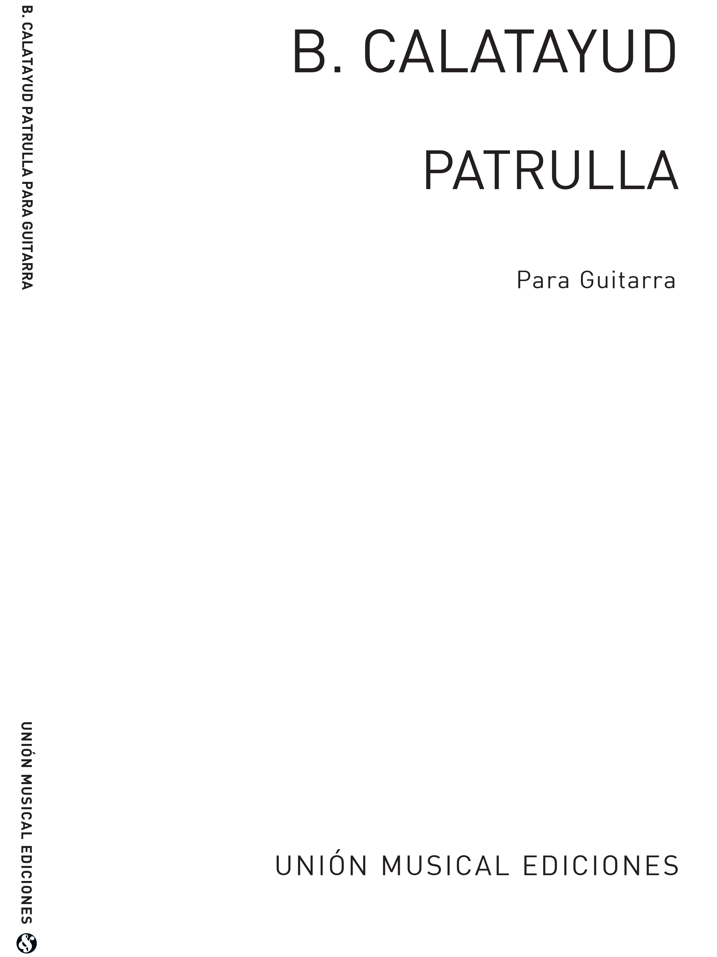 Calatayud: Patrulla for Guitar