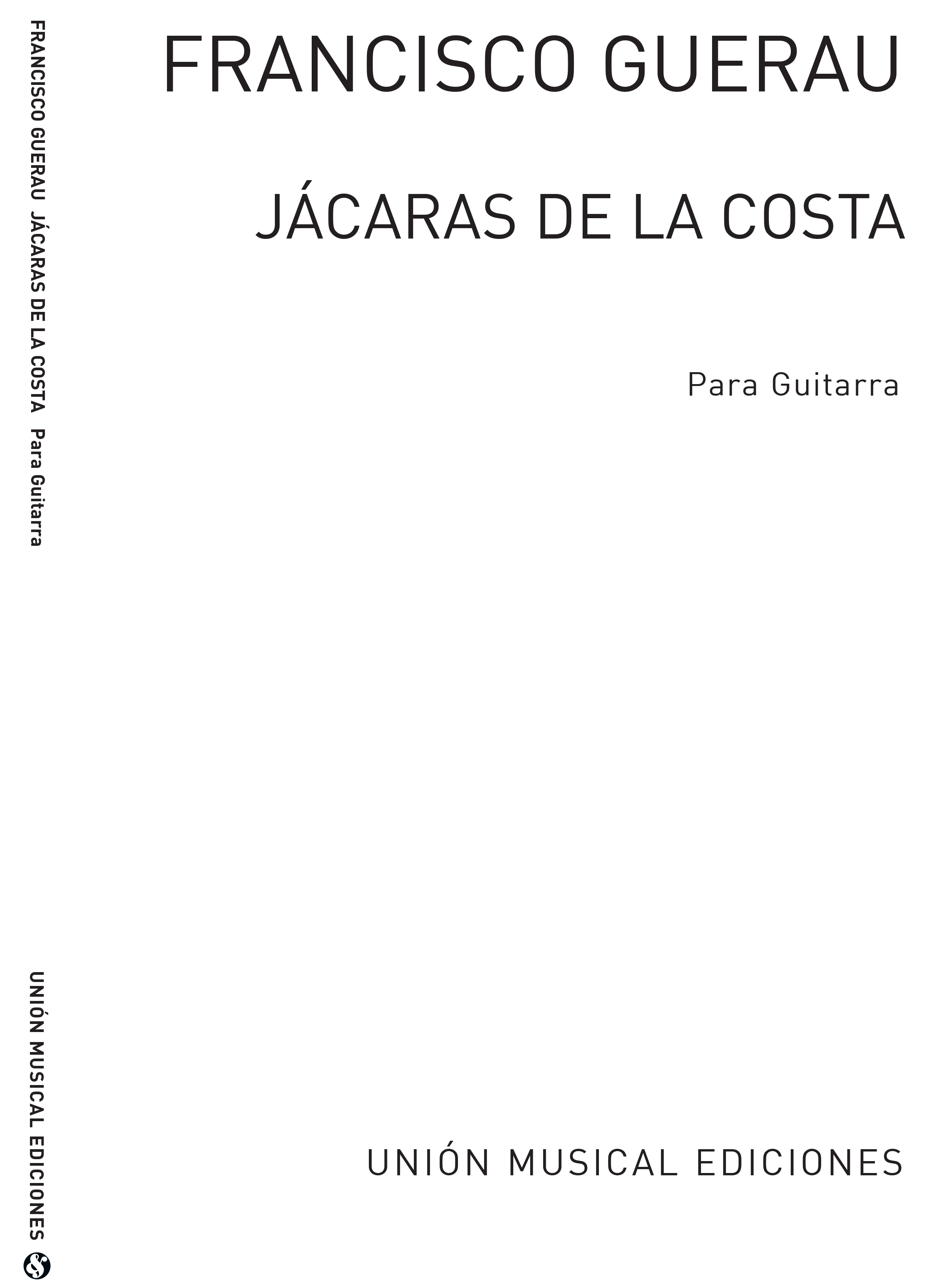 Guerau: Jacaras De La Costa (Azpiazu) for Guitar