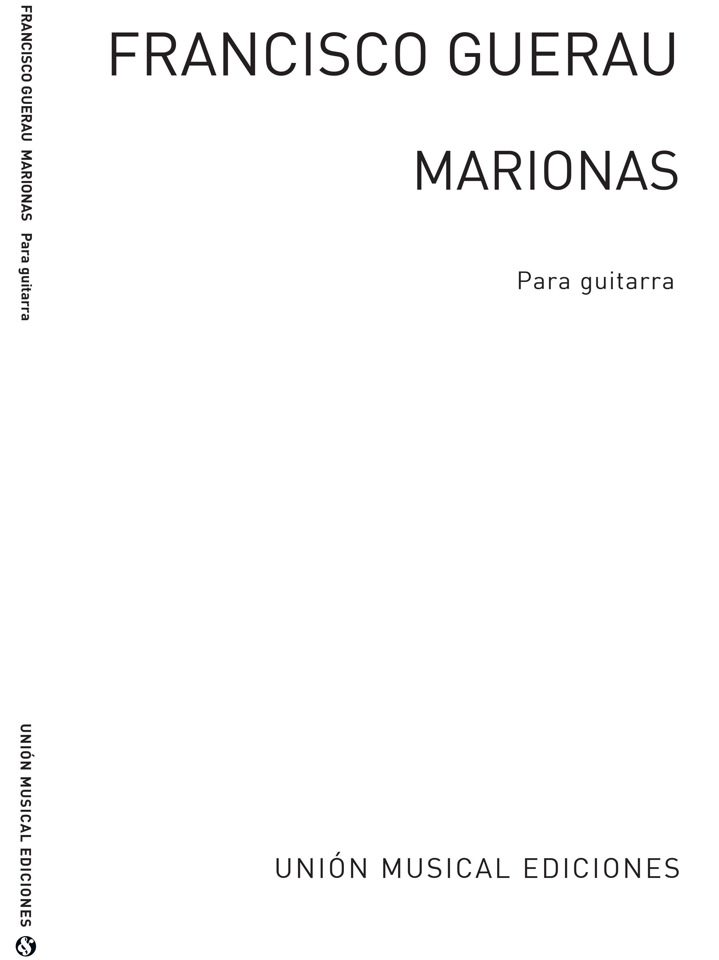 Guerau: Marionas (Azpiazu) for Guitar