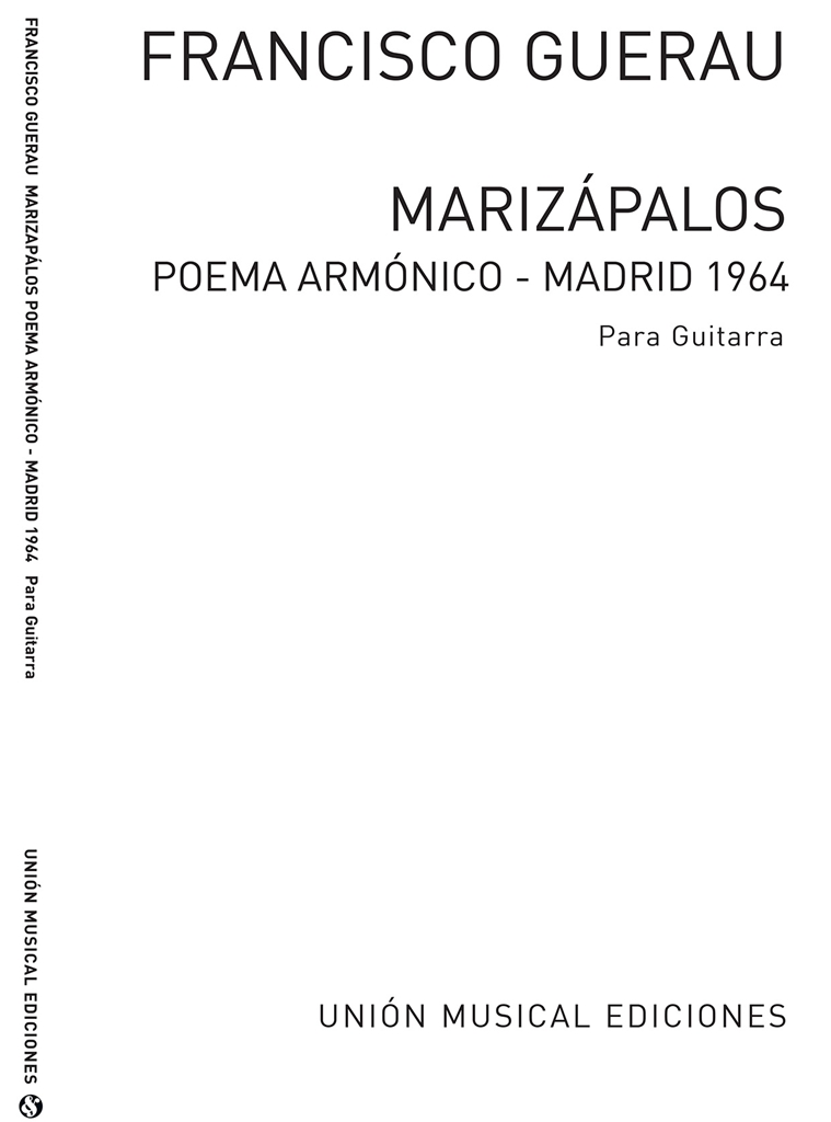 Guerau: Marizapalos (Azpiazu) for Guitar