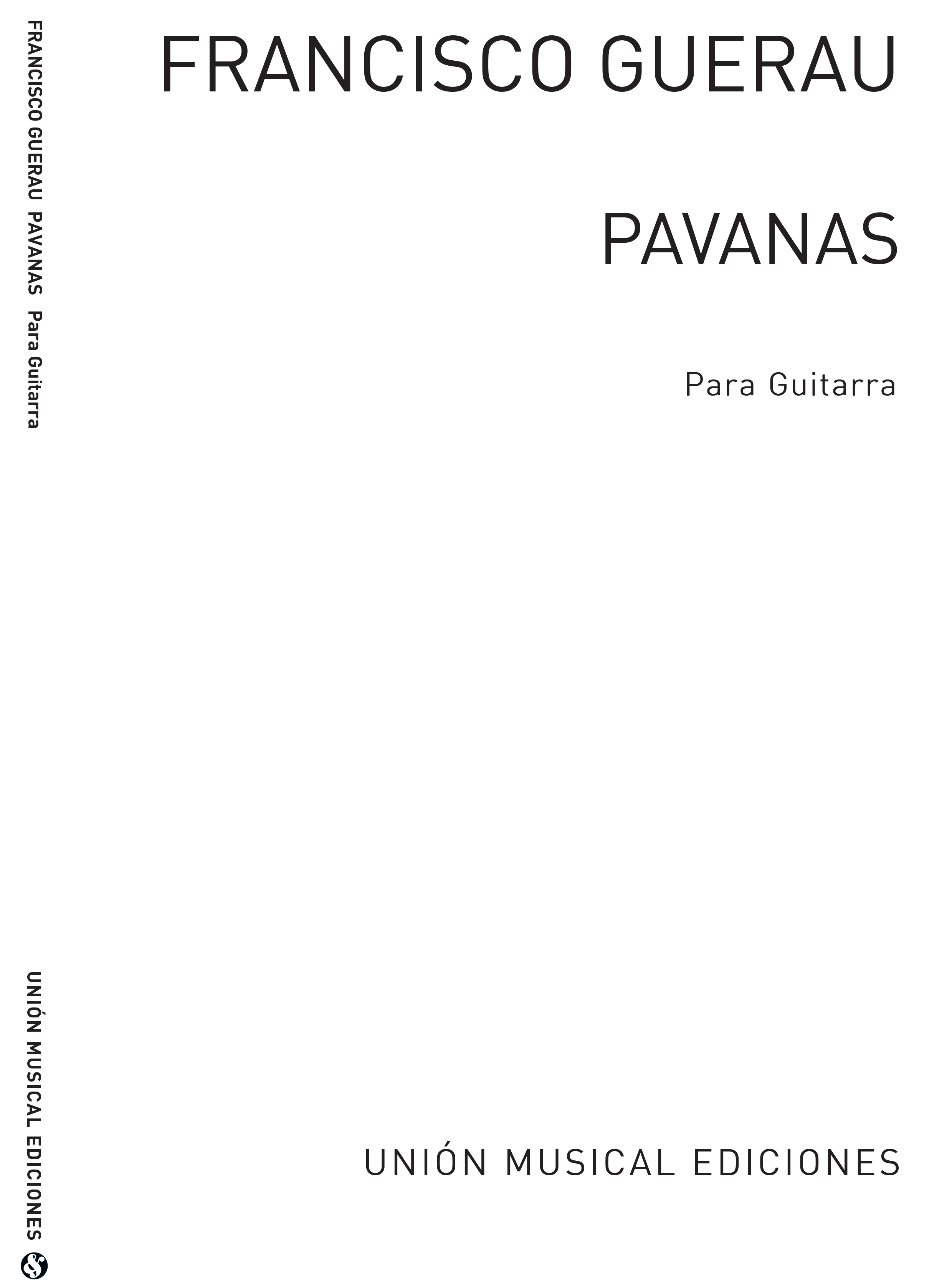 Guerau: Pavanas (Azpiazu) for Guitar