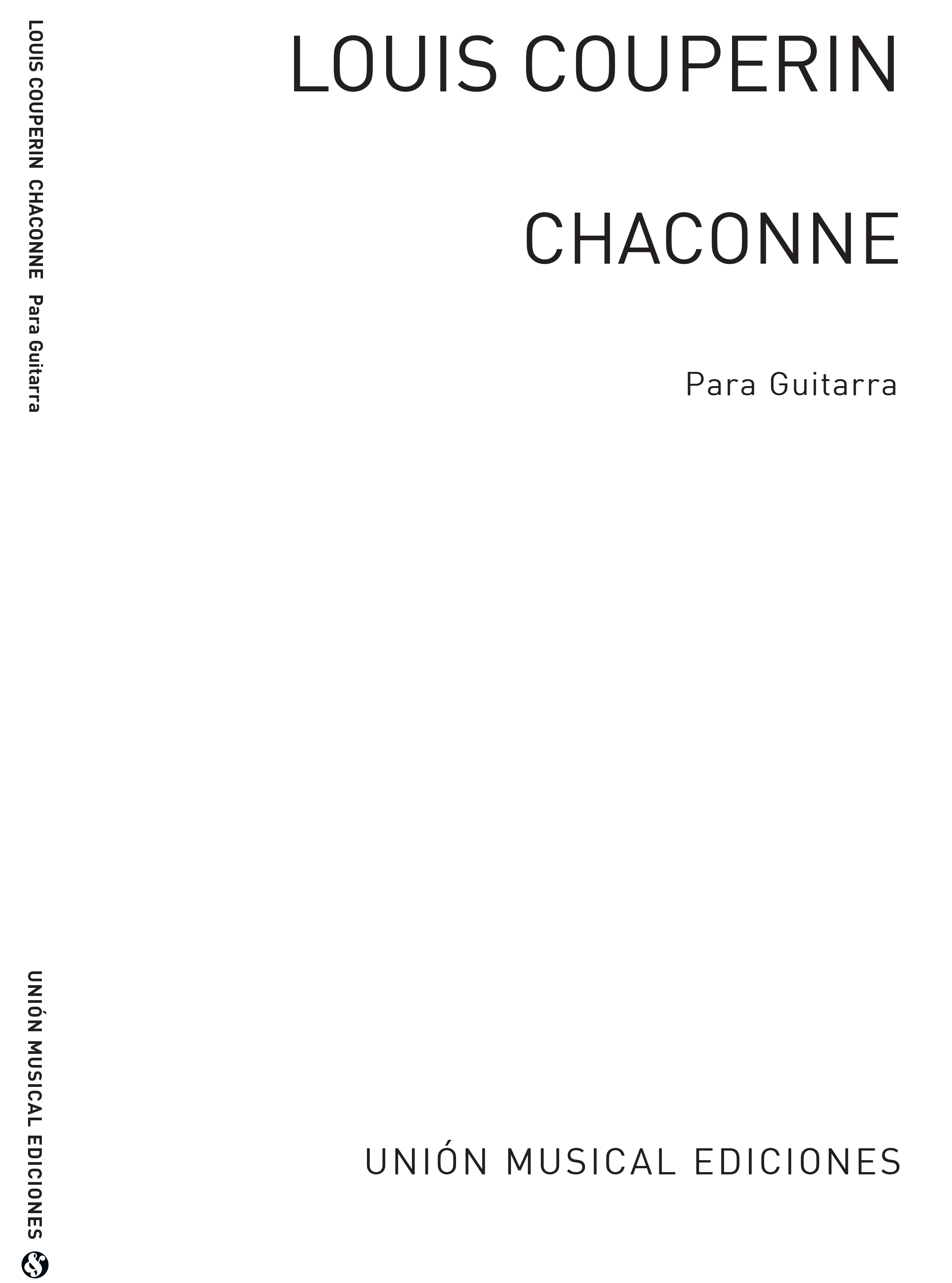 Couperin: Chaconne (Galindo) for Guitar