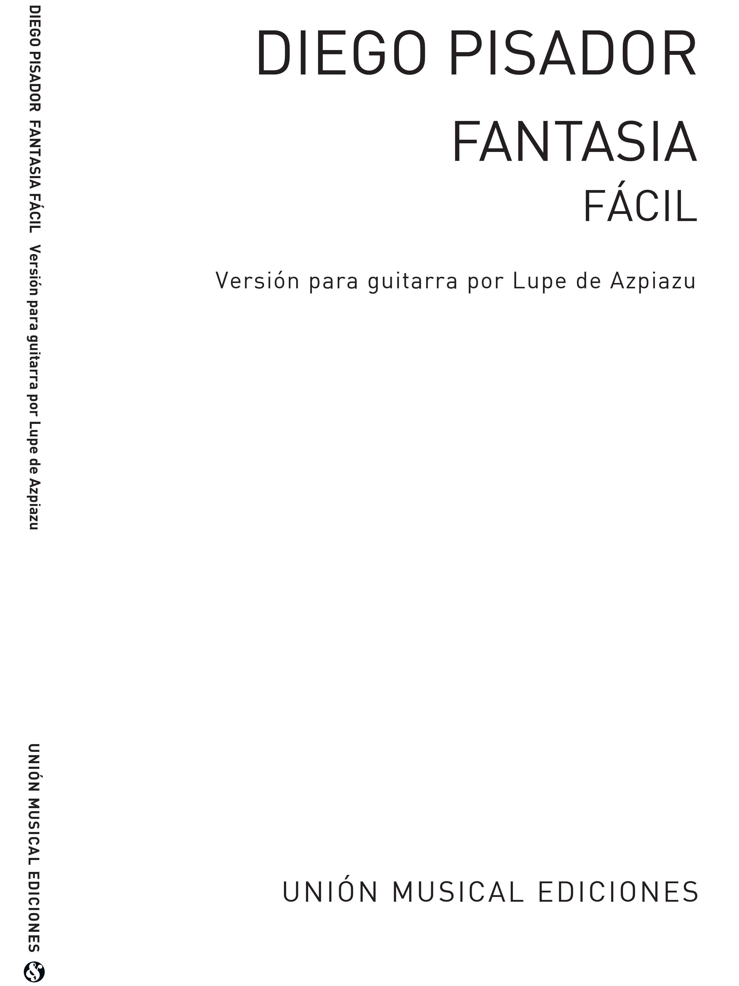 Pisador: Fantasia Facil (Azpiazu) for Guitar