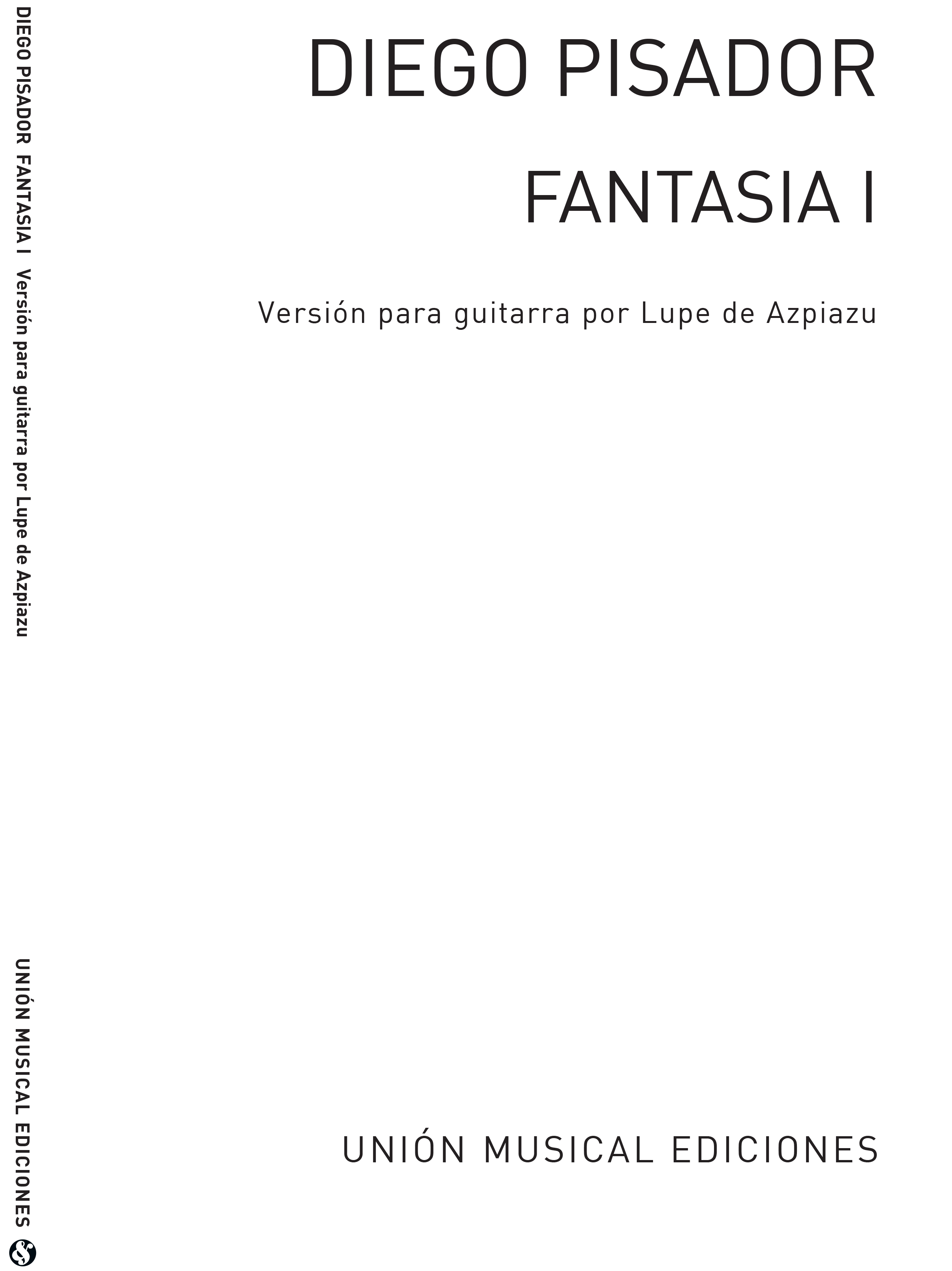 Pisador: Fantasia I (Azpiazu) for Guitar