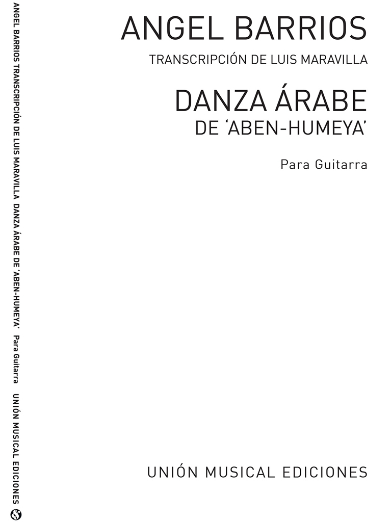 Barrios: Aben Humeya Danza Arabe (Maravilla) for Guitar