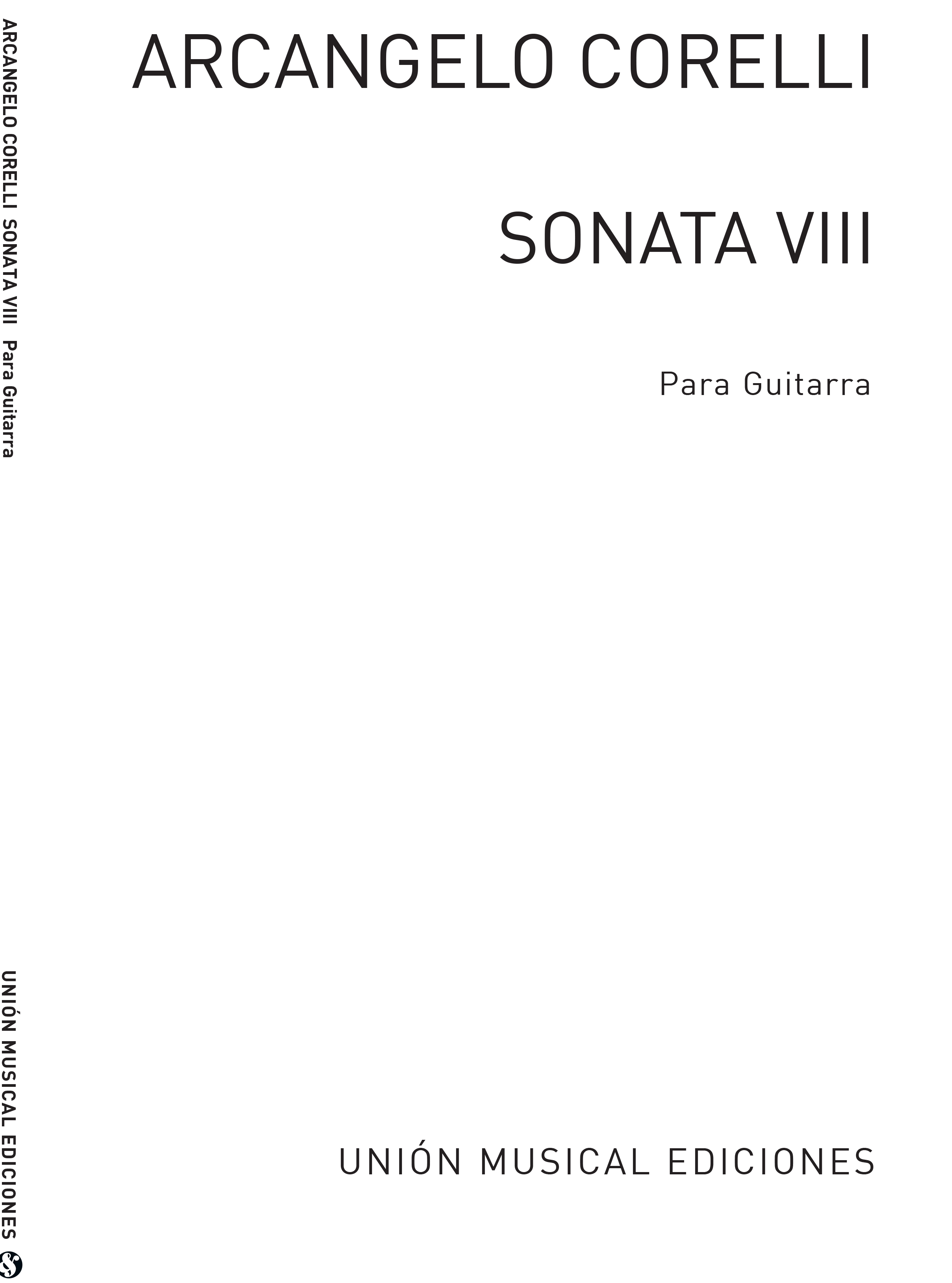 Corelli: Sonata VIII (Azpiazu) for Guitar