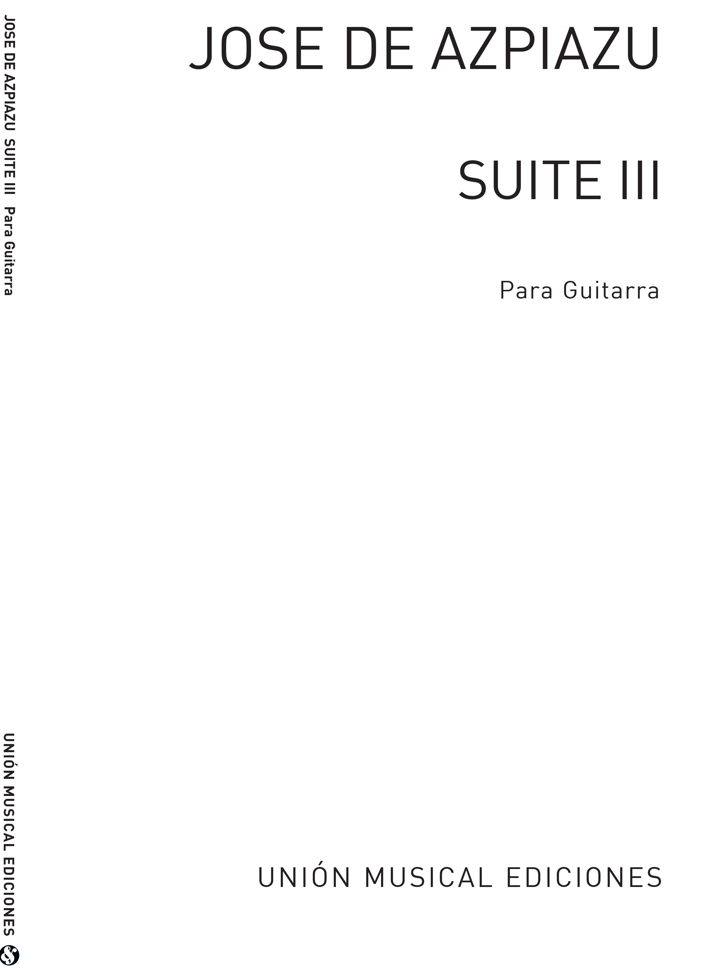 Buxtehude: Suite III (Azpiazu) for Guitar