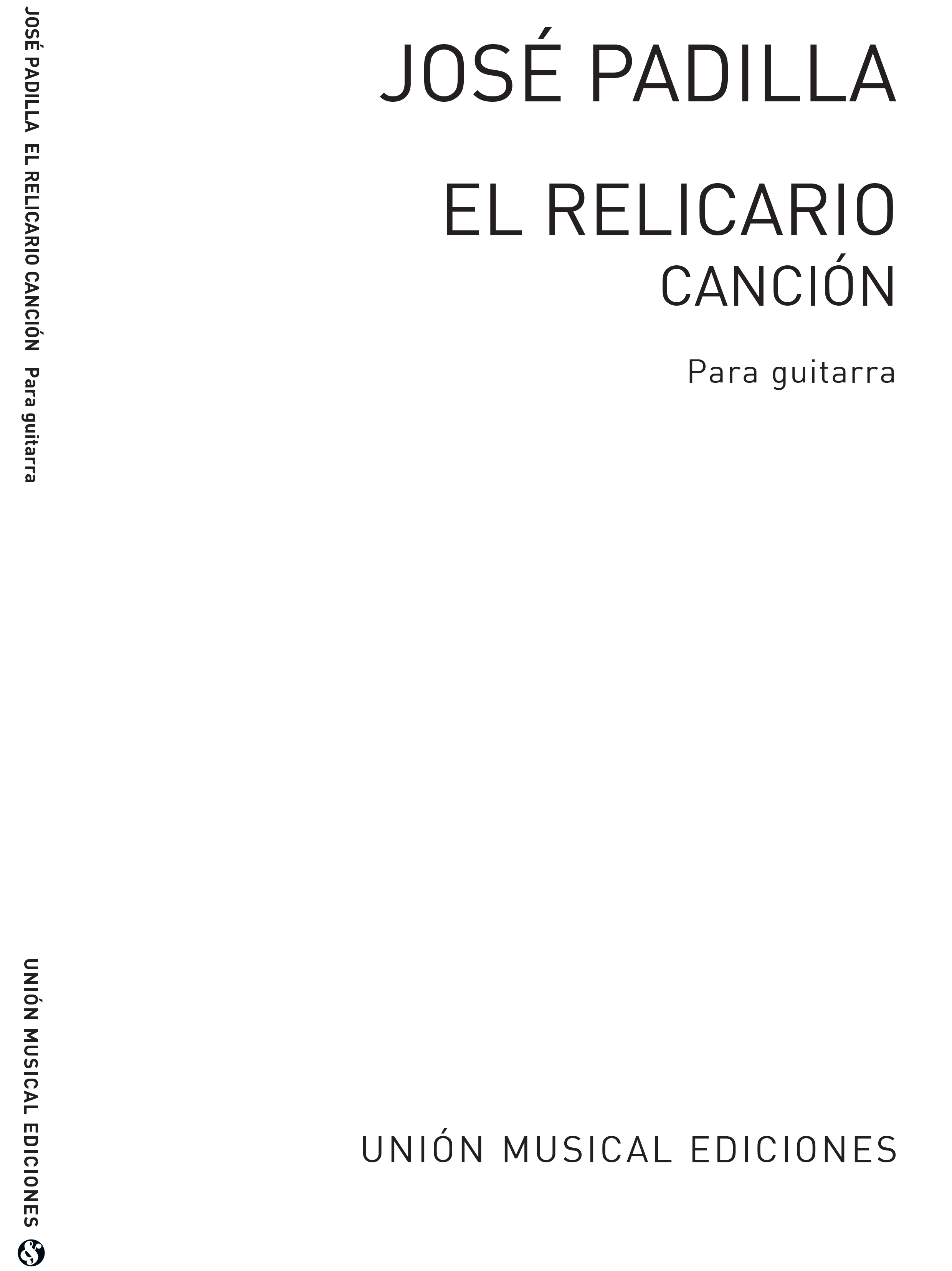 Padilla: El Relicario (Azpiazu) for Guitar