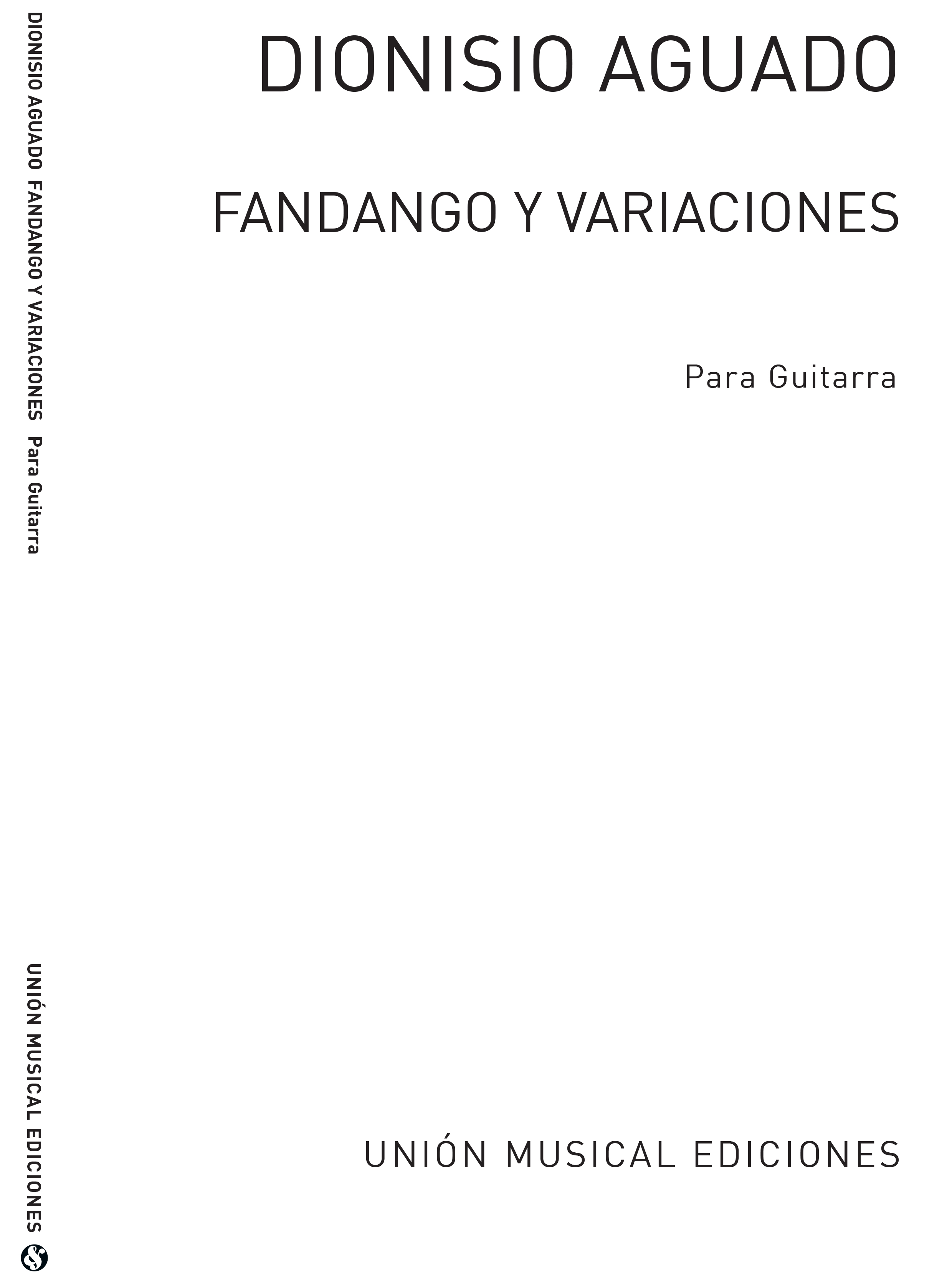 Aguado: Fandango y Variaciones (Tarrago)