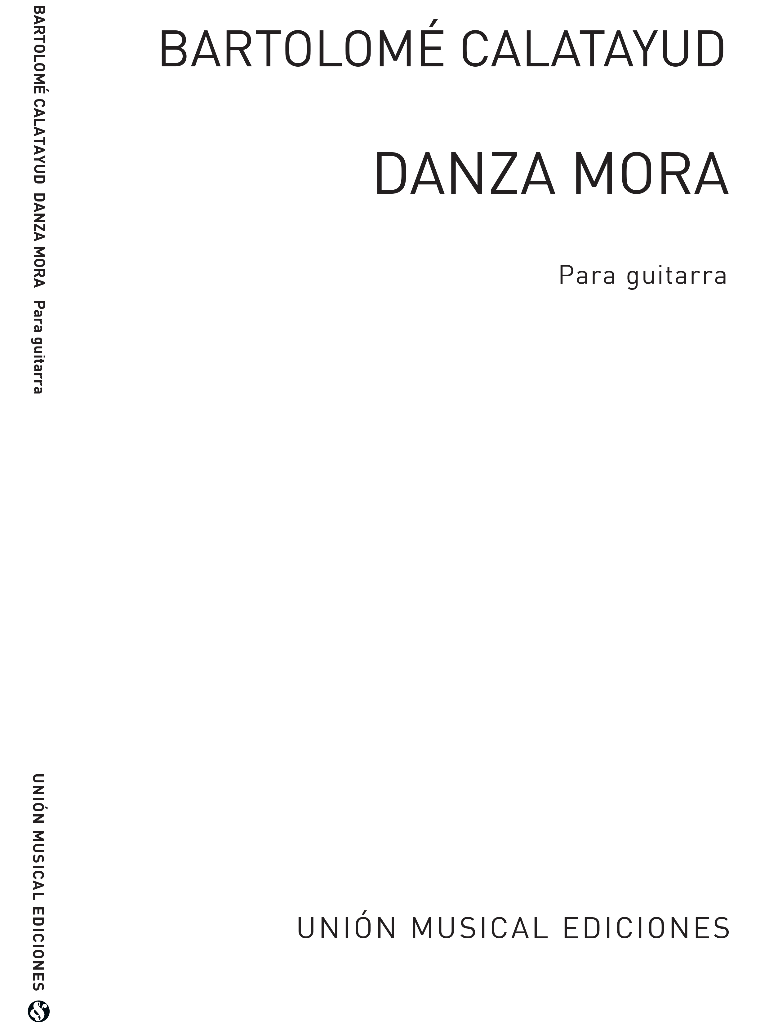 Calatayud Danza Mora for Guitar