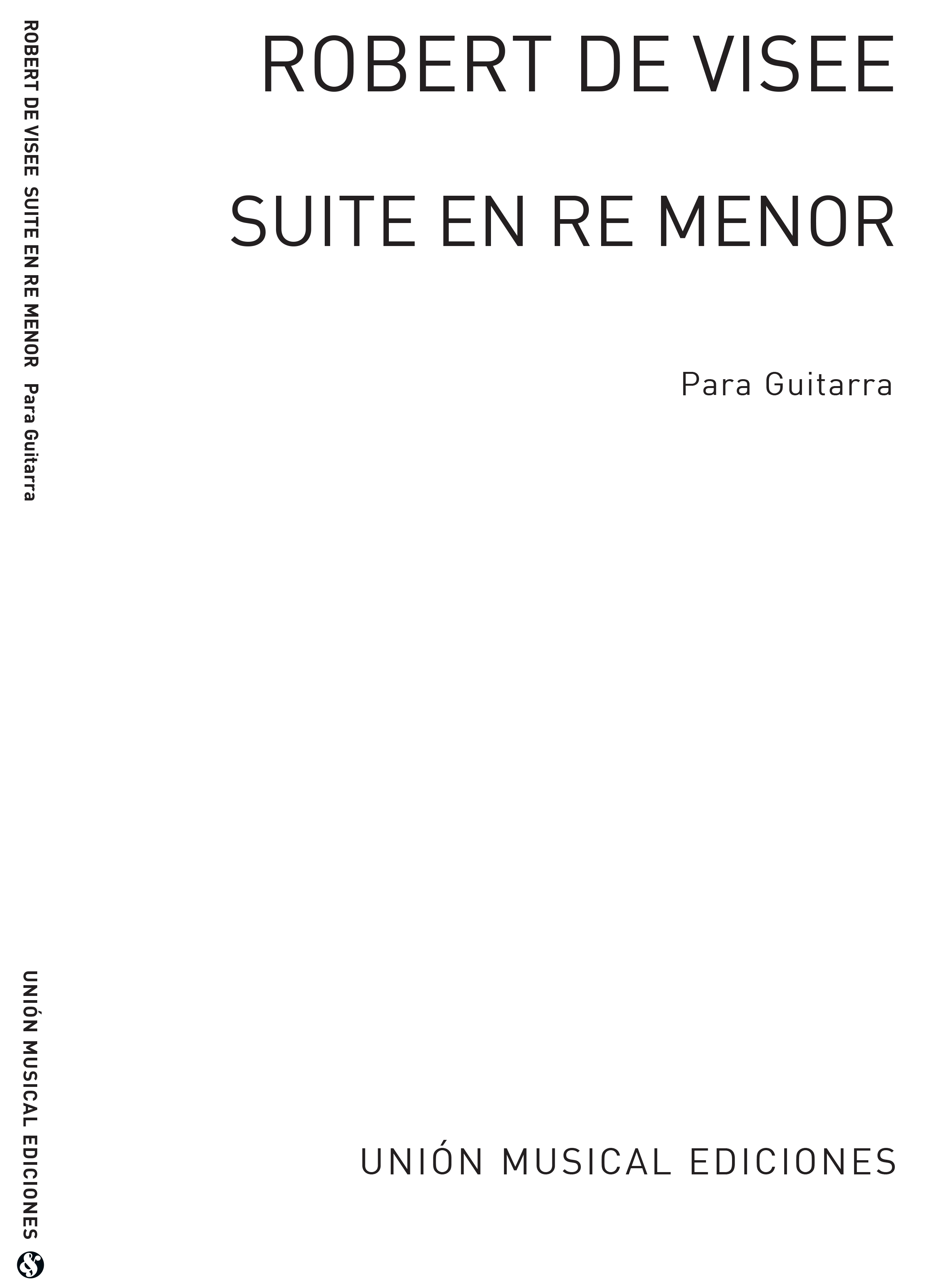 Visee: Suite En Re Menor (Gousse) for Guitar