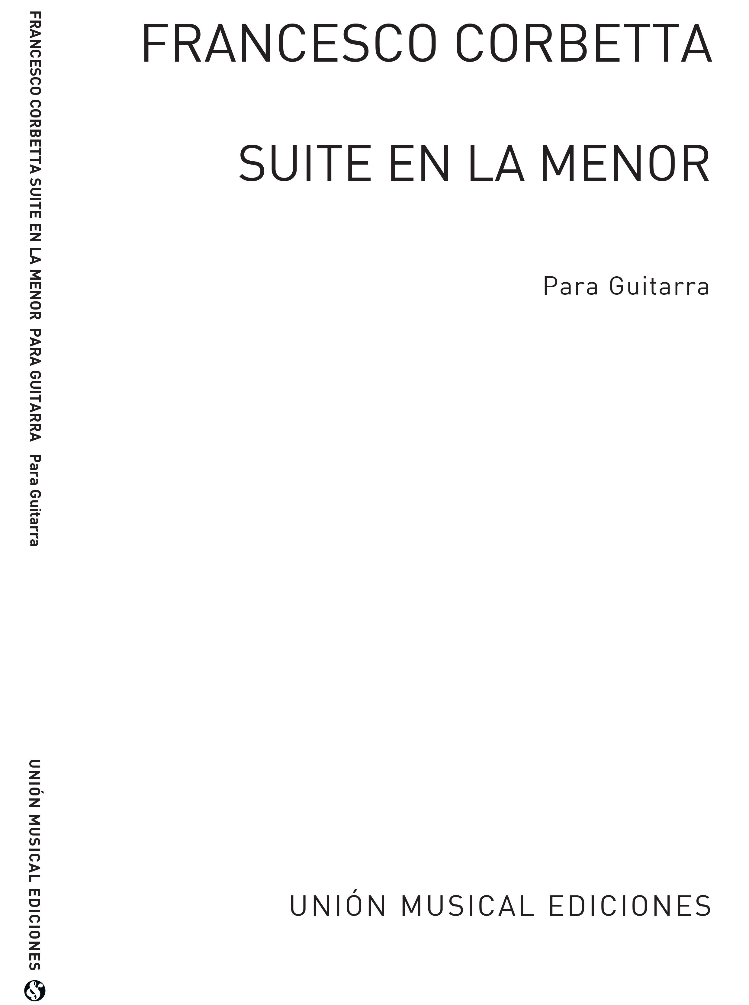 Corbetta: Suite En La Menor (Gousse) for Guitar