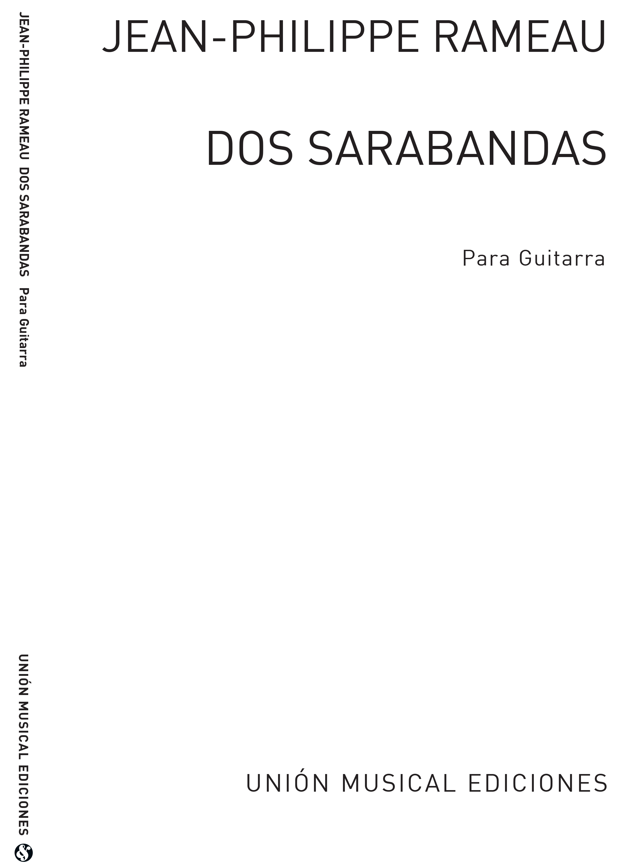 Rameau: Dos Sarabandas (Garcia Velasco) for Guitar