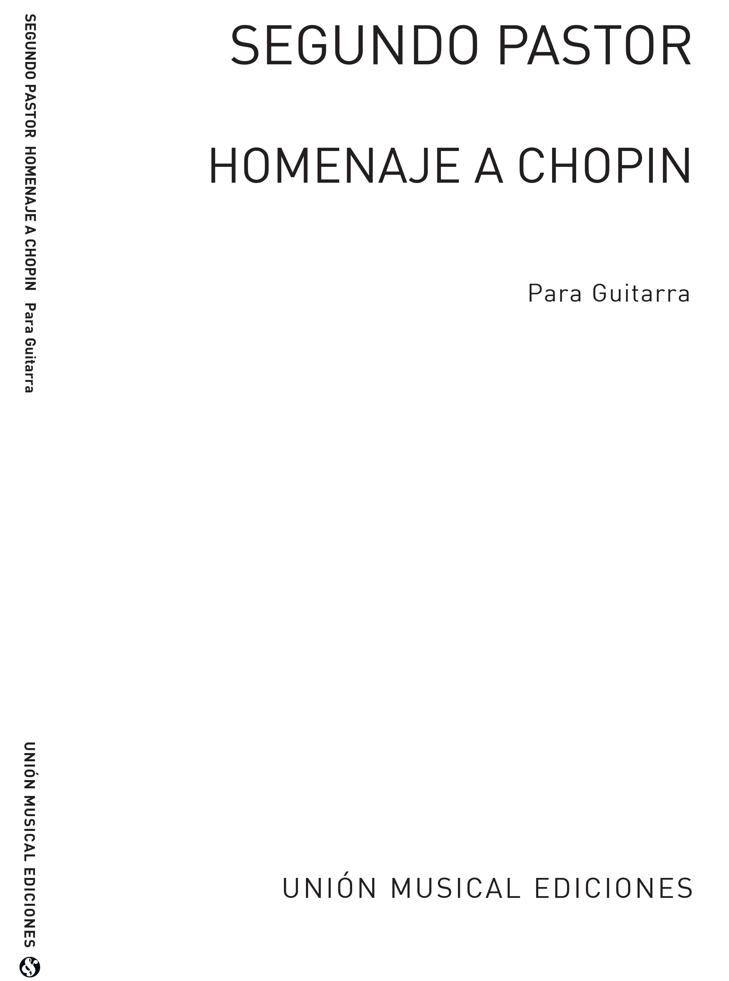 Pastor: Homenaje A Chopin for Guitar