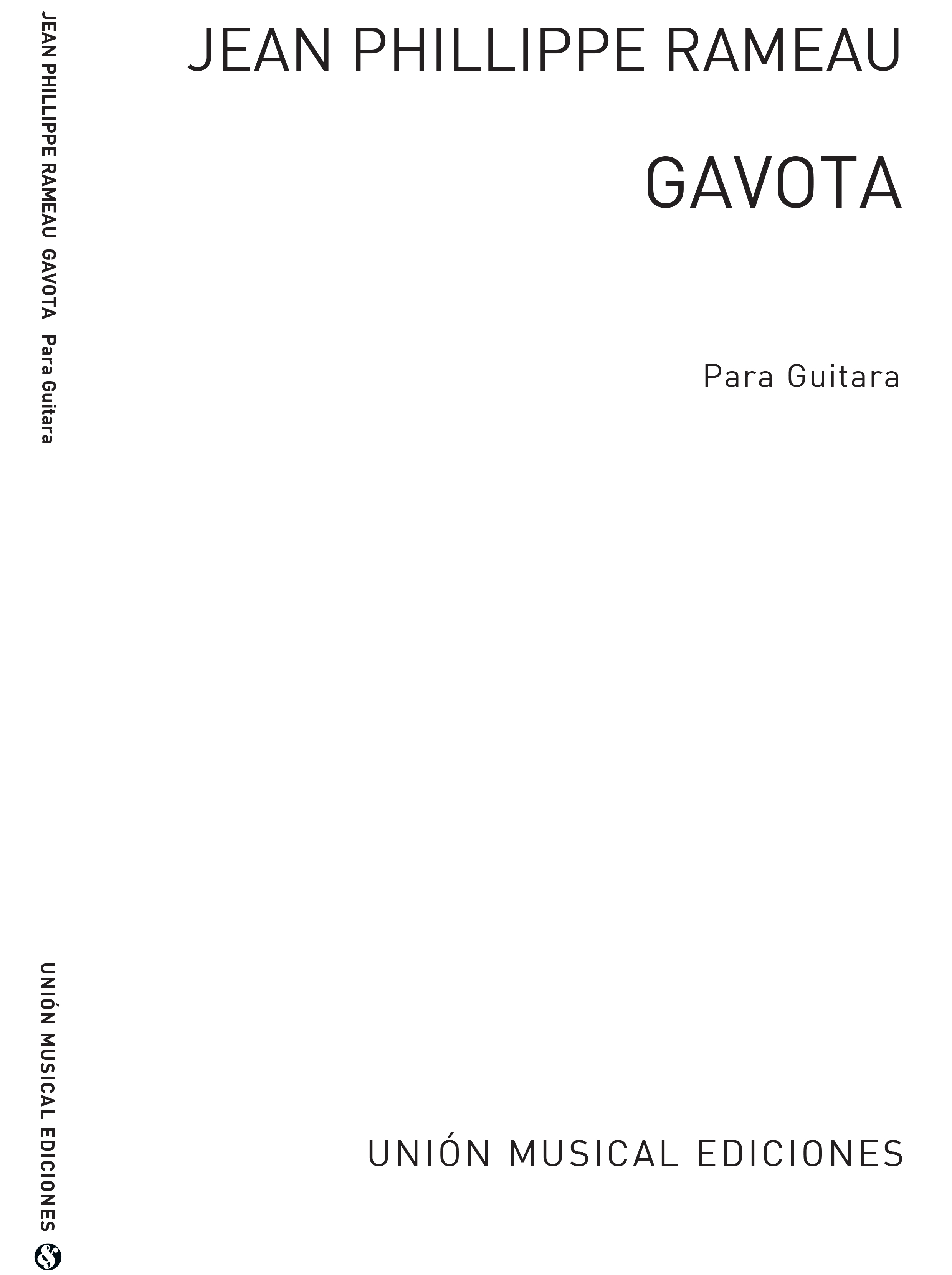 Rameau: Gavota (Celedonio Romero) for Guitar