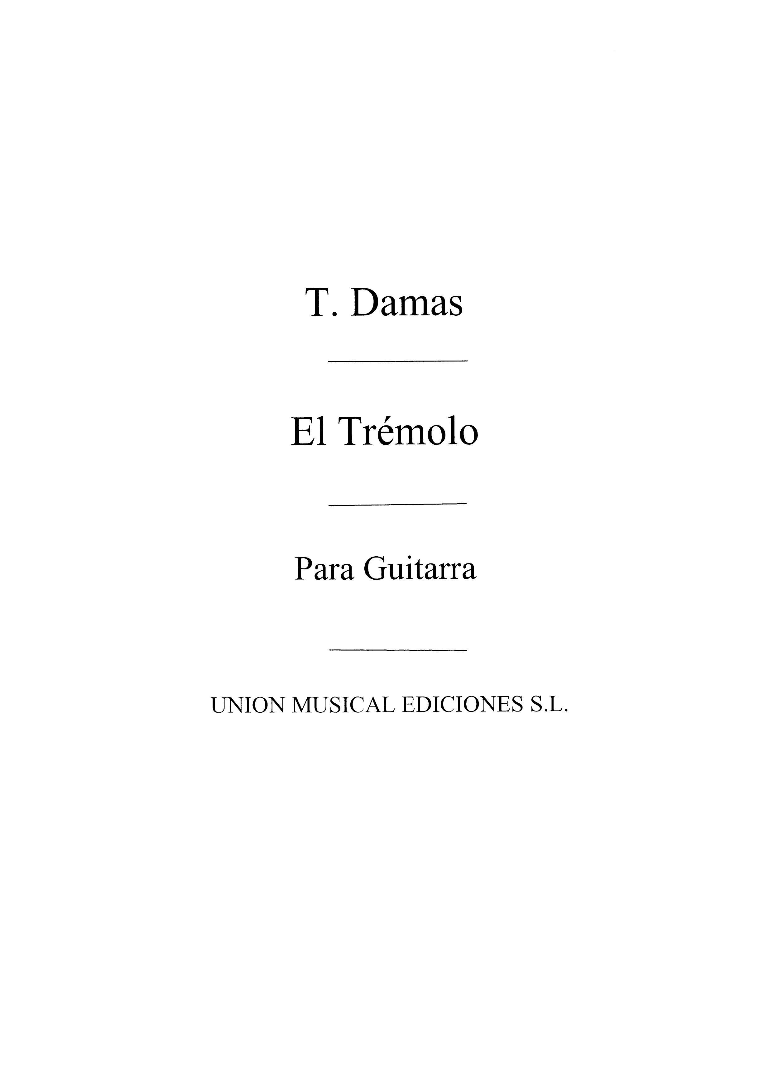 Damas: El Tremolo