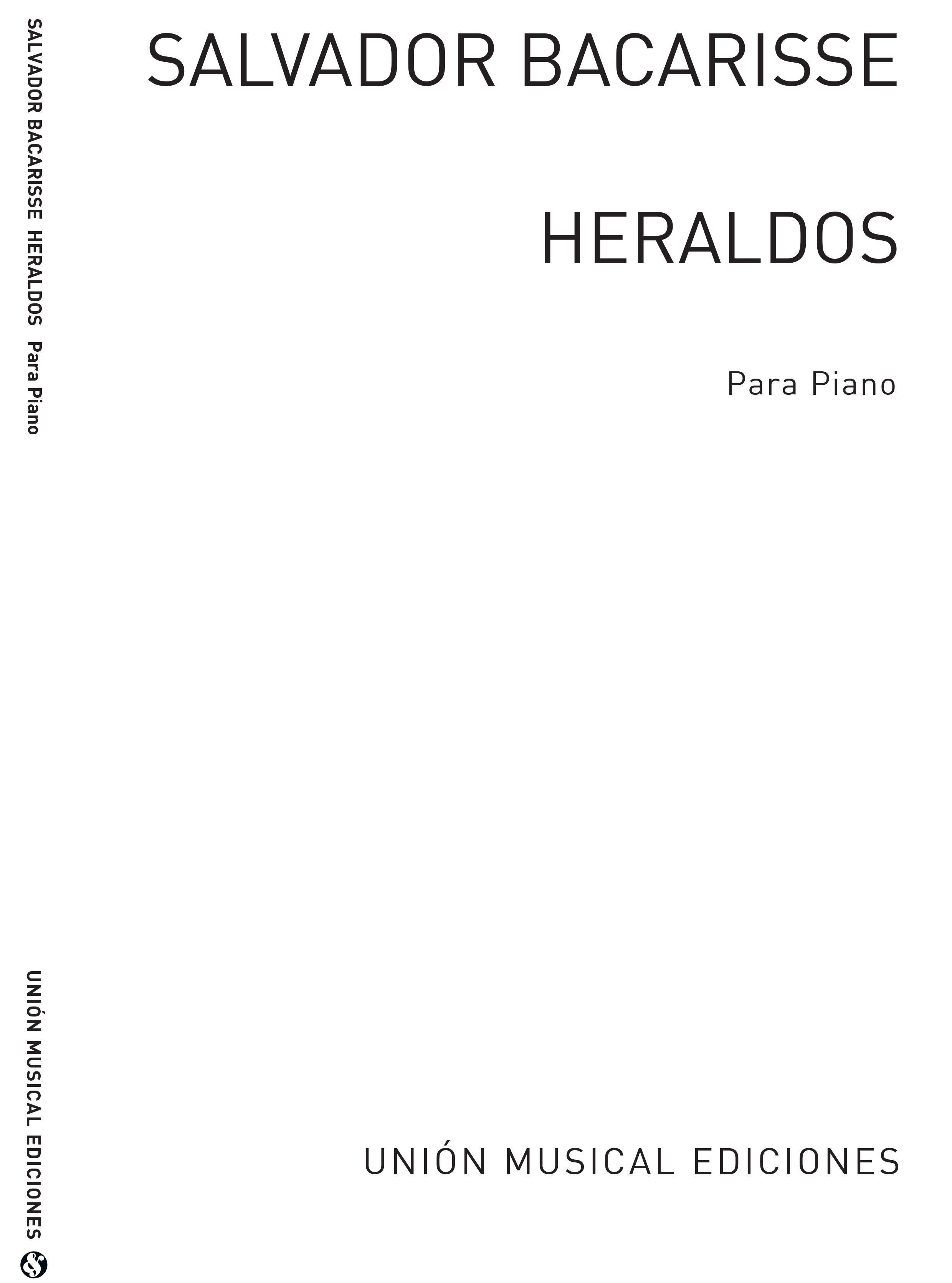 Bacarisse: Heraldos for Piano