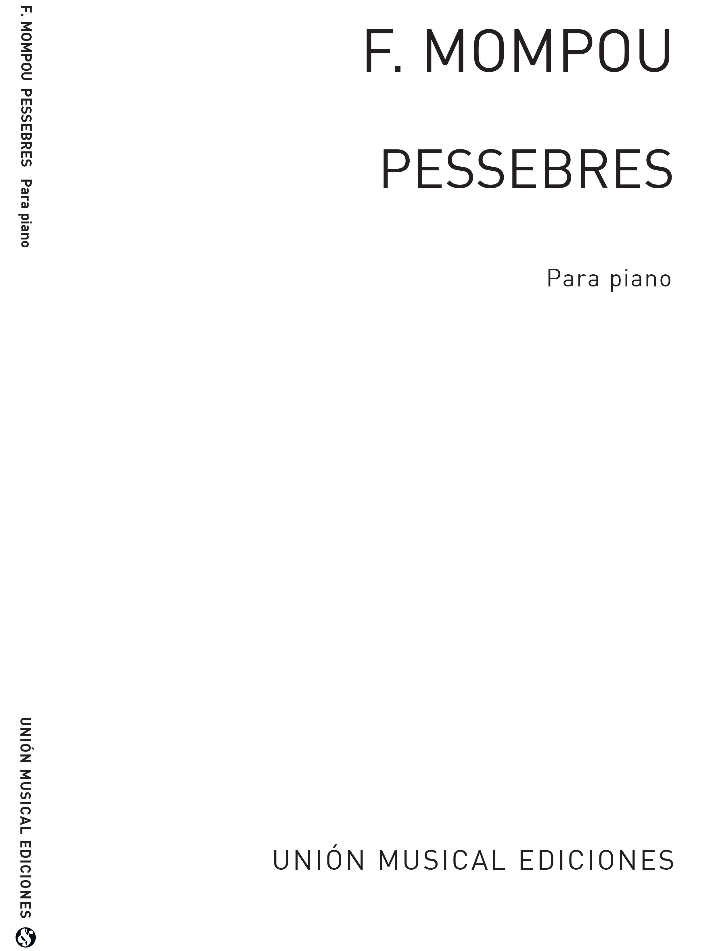 Mompou Pessebres Piano