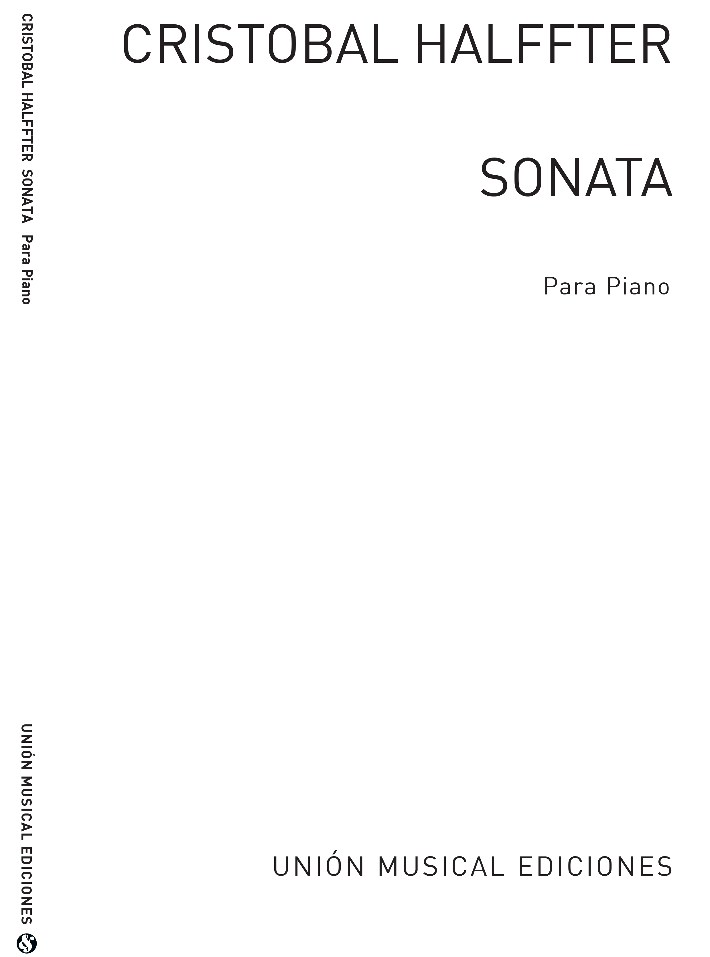 Cristobal Halffter: Sonata for Piano