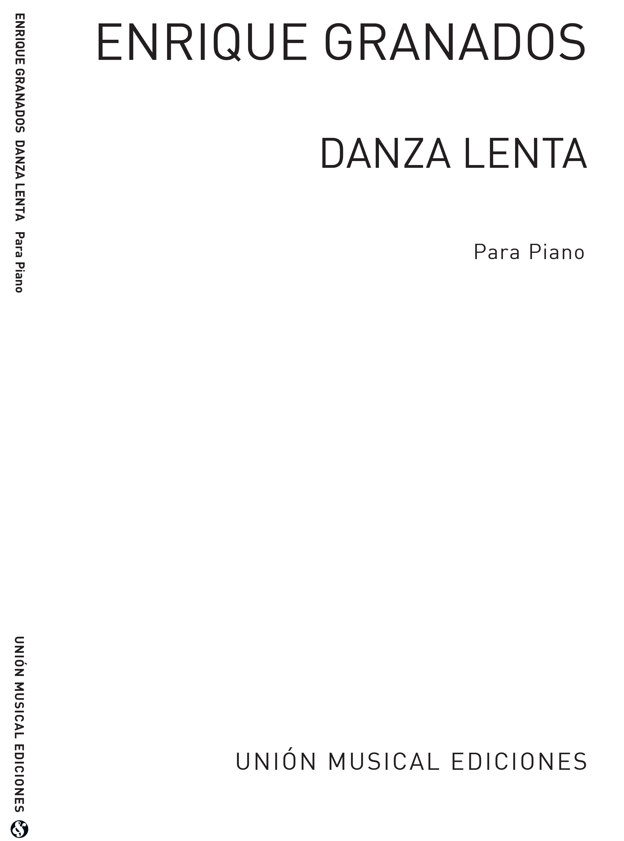 Granados Danza Lenta Piano