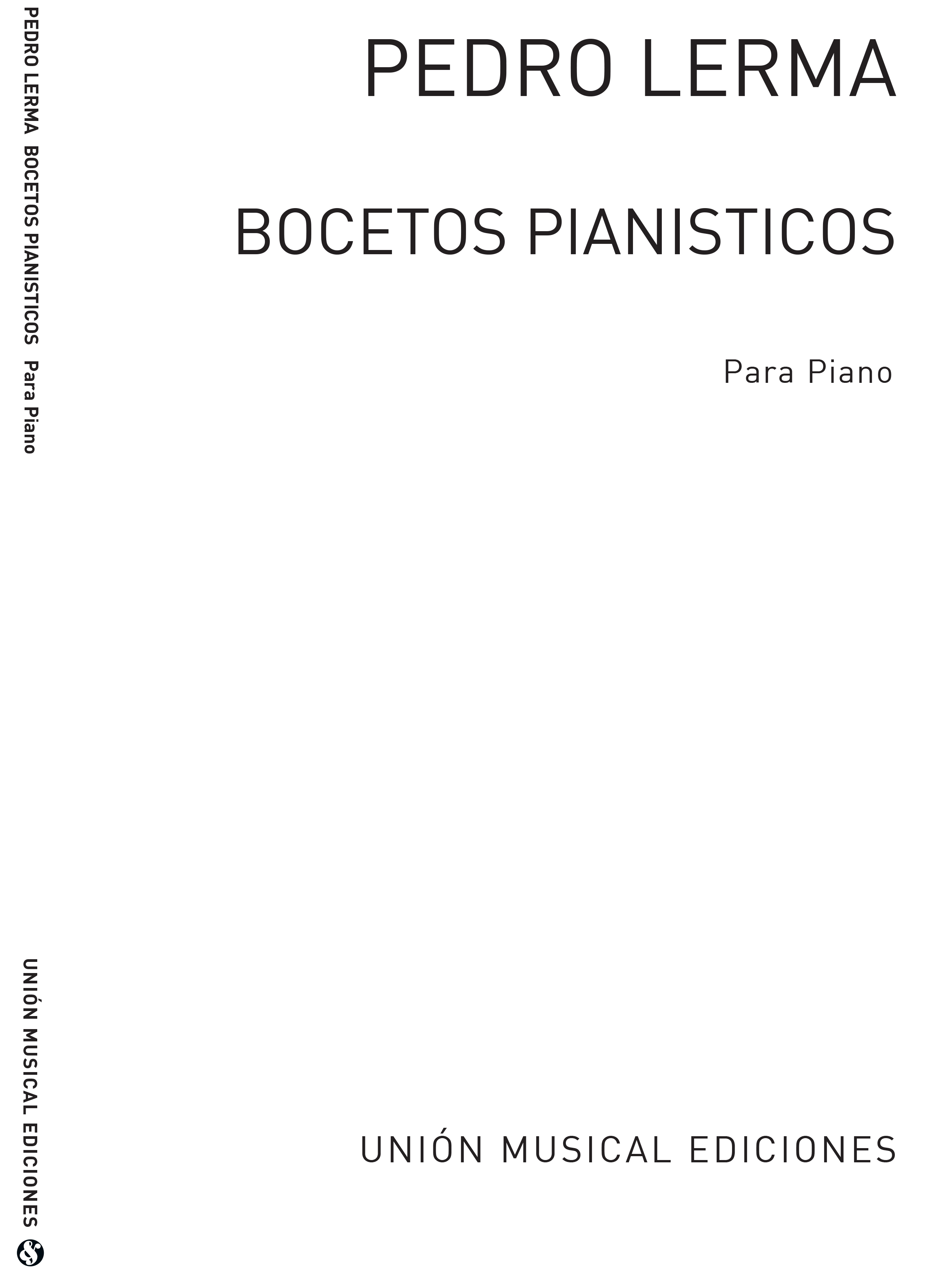 Lerma: Bocetos Pianisticos 15 Piezas Cortas for Piano