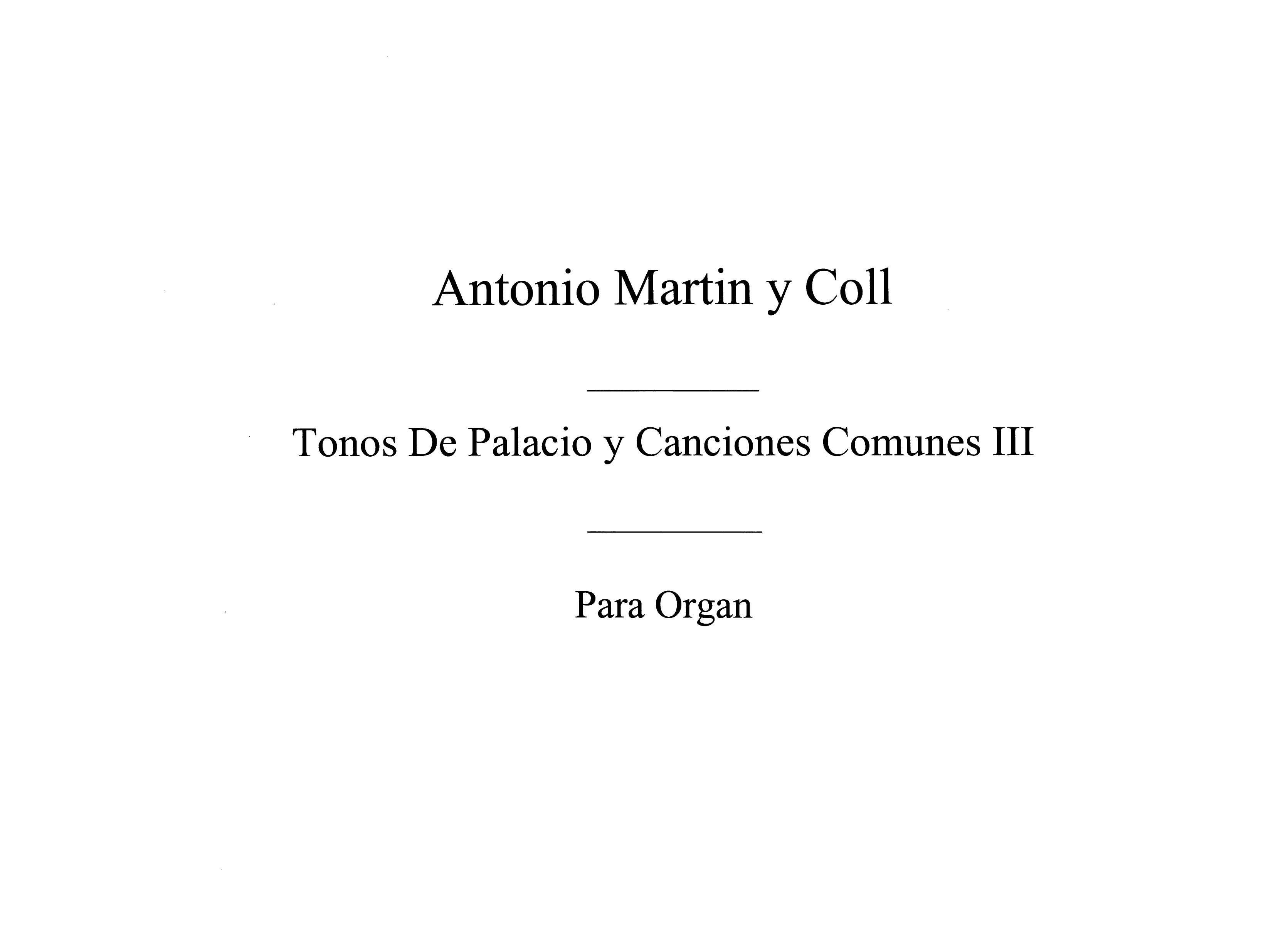 Varios Tonos De Palacio Y Canciones Commumes Organ