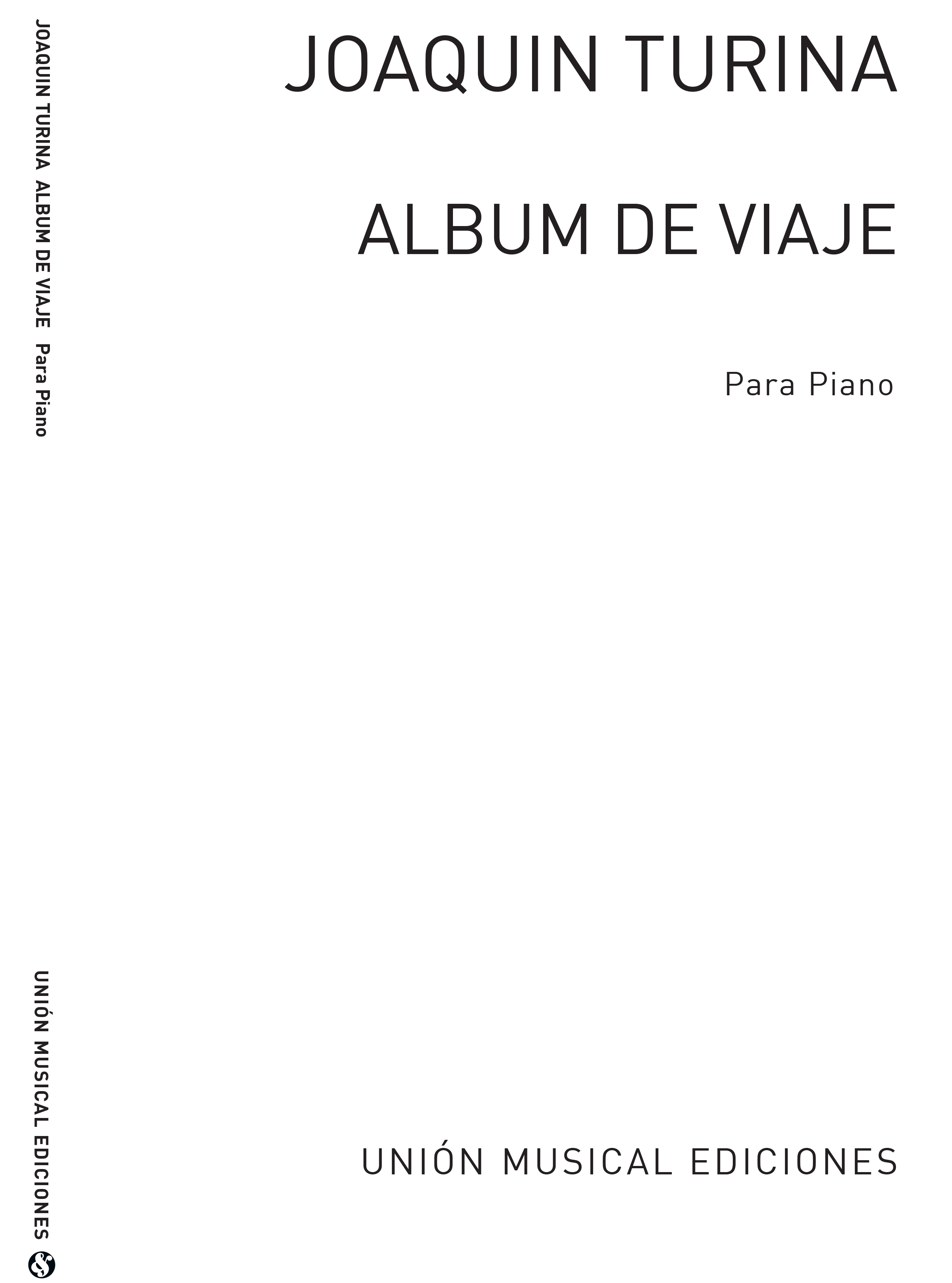 Turina: Album De Viaje Op.15 for Piano