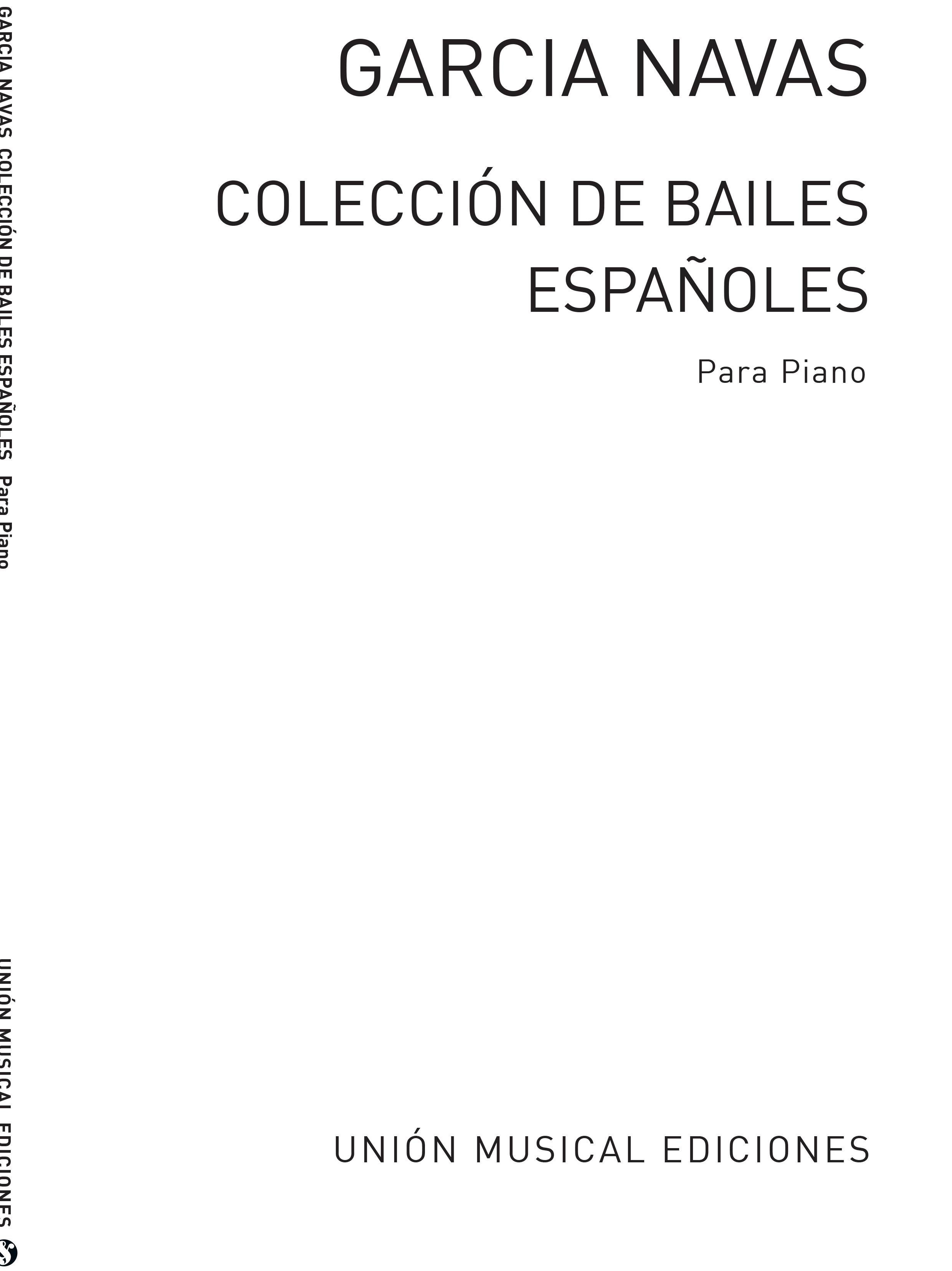 Garcia Navas: Coleccion De Bailes Espanoles for Piano-Album completo