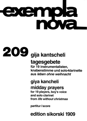 Gija Kantscheli: Tagesgebete