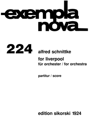 Alfred Schnittke: For Liverpool