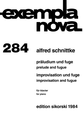 Alfred Schnittke: Prludium Und Fuge / Improvisation Und Fuge