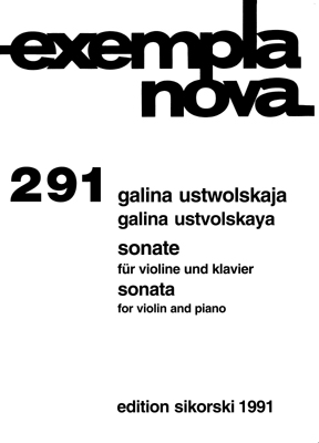 Galina Ustwolskaja: Sonate