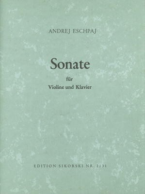 Eschpai,Andrej: Sonata No 1