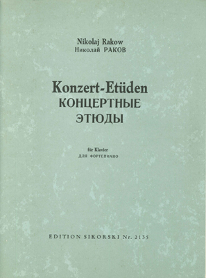 Nikolai Rakow: Konzert-Etden