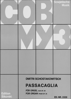 Dmitri Schostakowitsch: Passacaglia