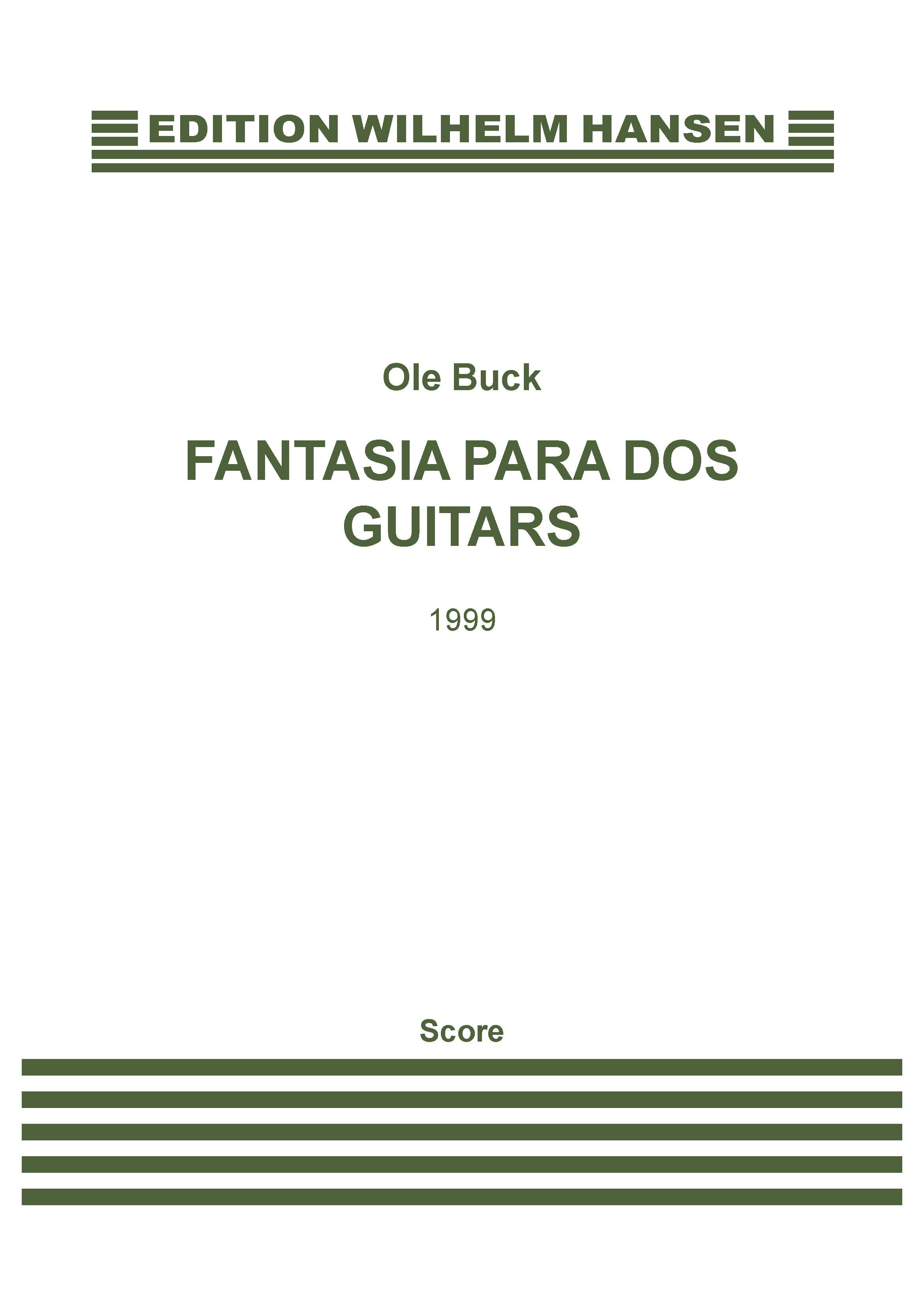 Fantasia Para Dos Guitarres