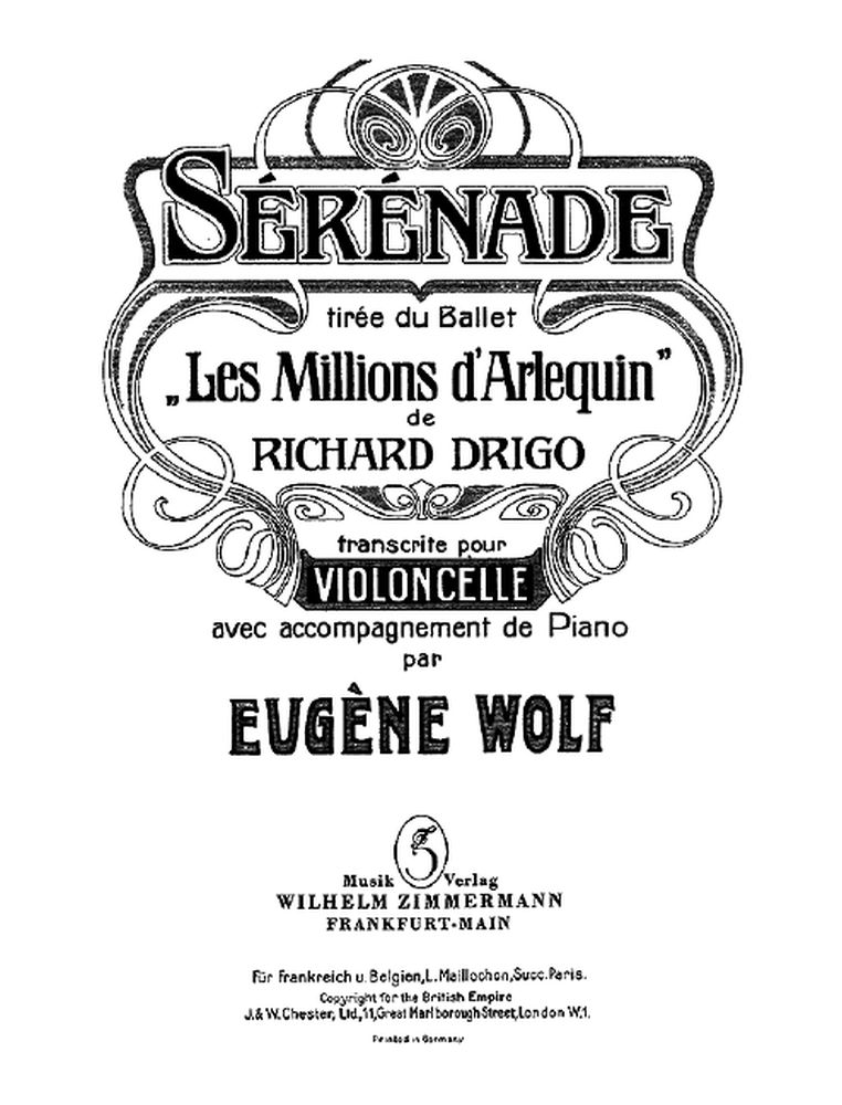 Drigo: Serenade