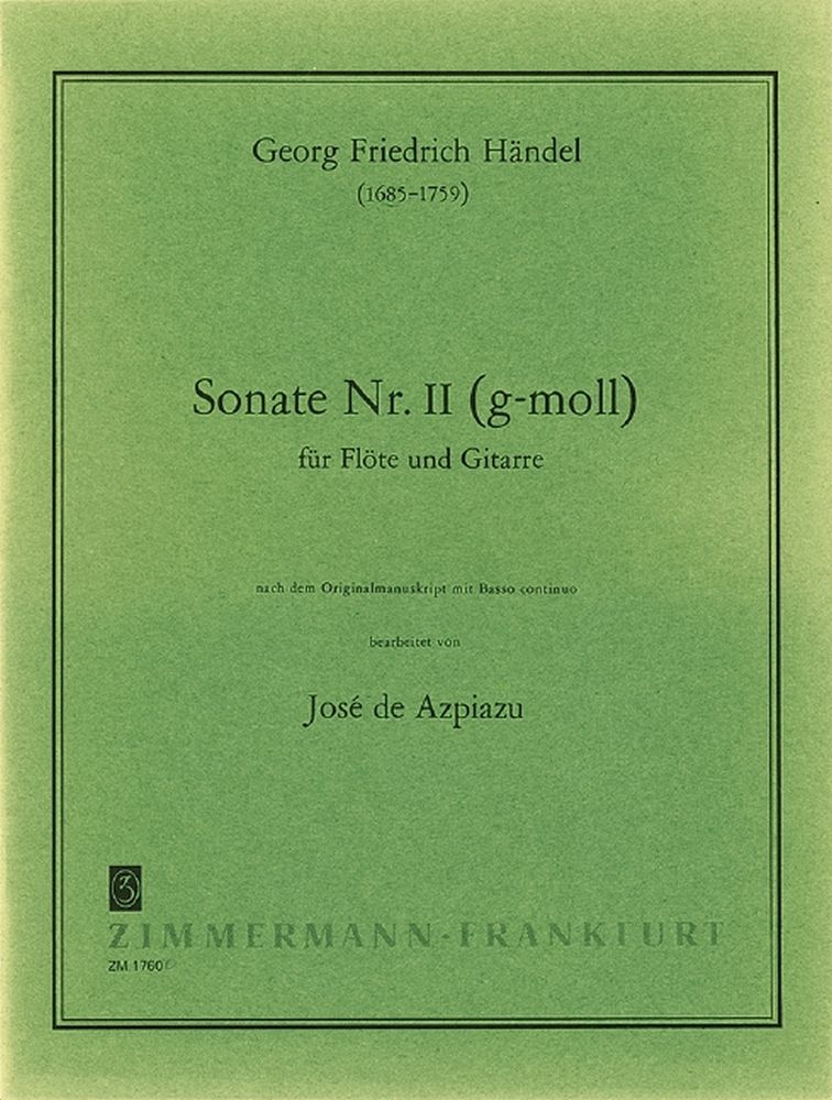 Handel: Sonata G Minor No 2