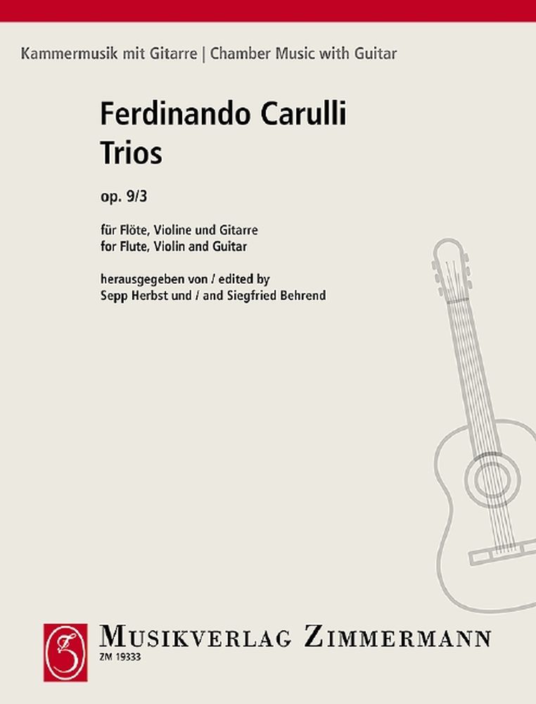 Carulli: Trio Op 9/3