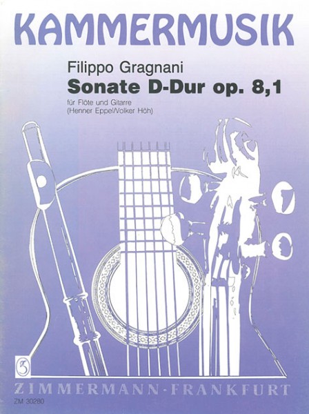 Filippo Gragnani: Sonate D-Dur Op. 8,1