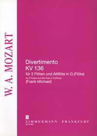 Mozart: Divertimento K 136