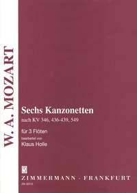 Mozart: 6 Canzonettas K346, 436-439, 549