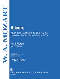 Mozart: Allegro From Sonata C Major K14