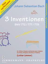 Bach, Js: 3 Two Part Inventions Bwv772,777,779